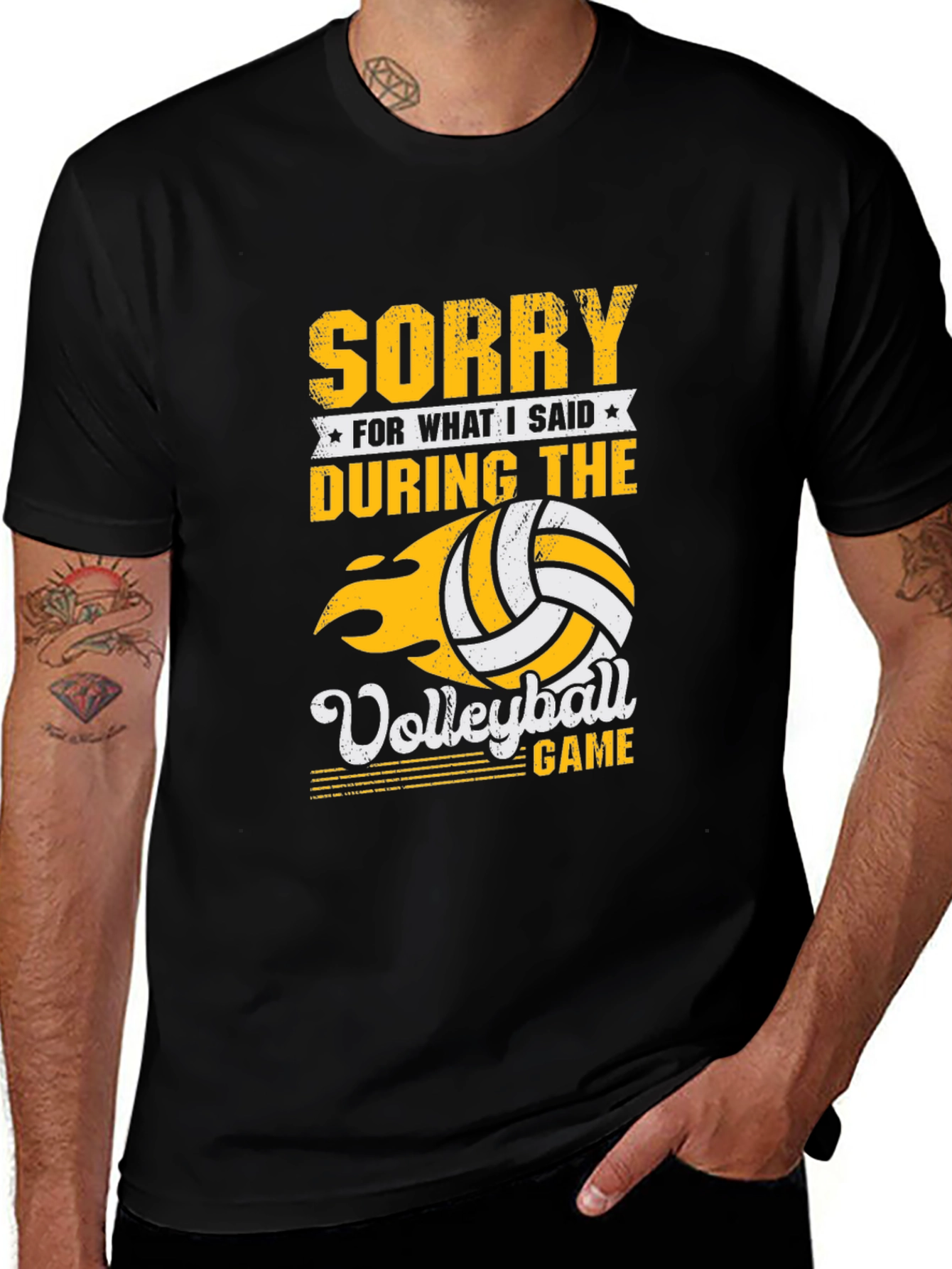 Volleyball Game Apology T-Shirt