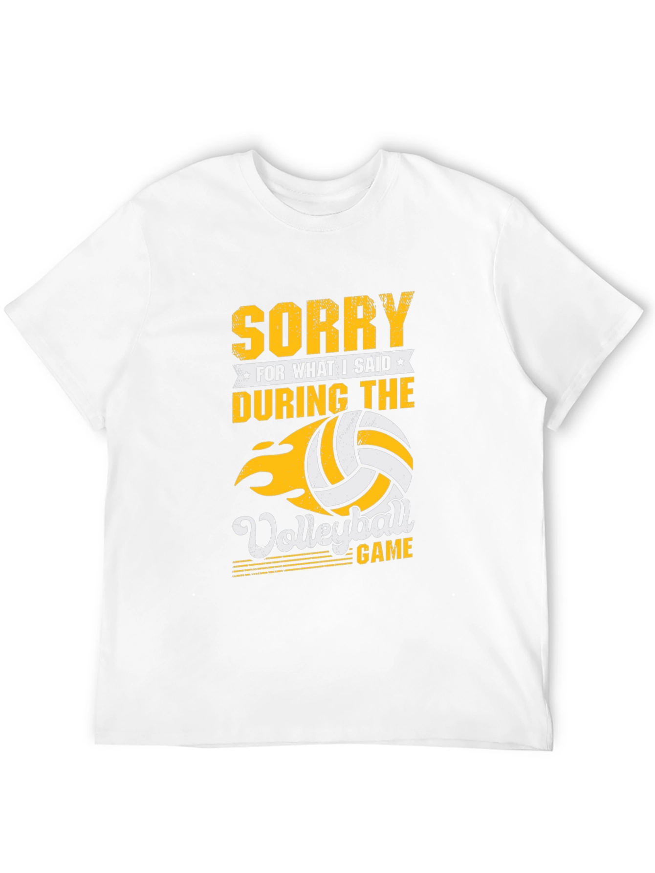 Volleyball Game Apology T-Shirt