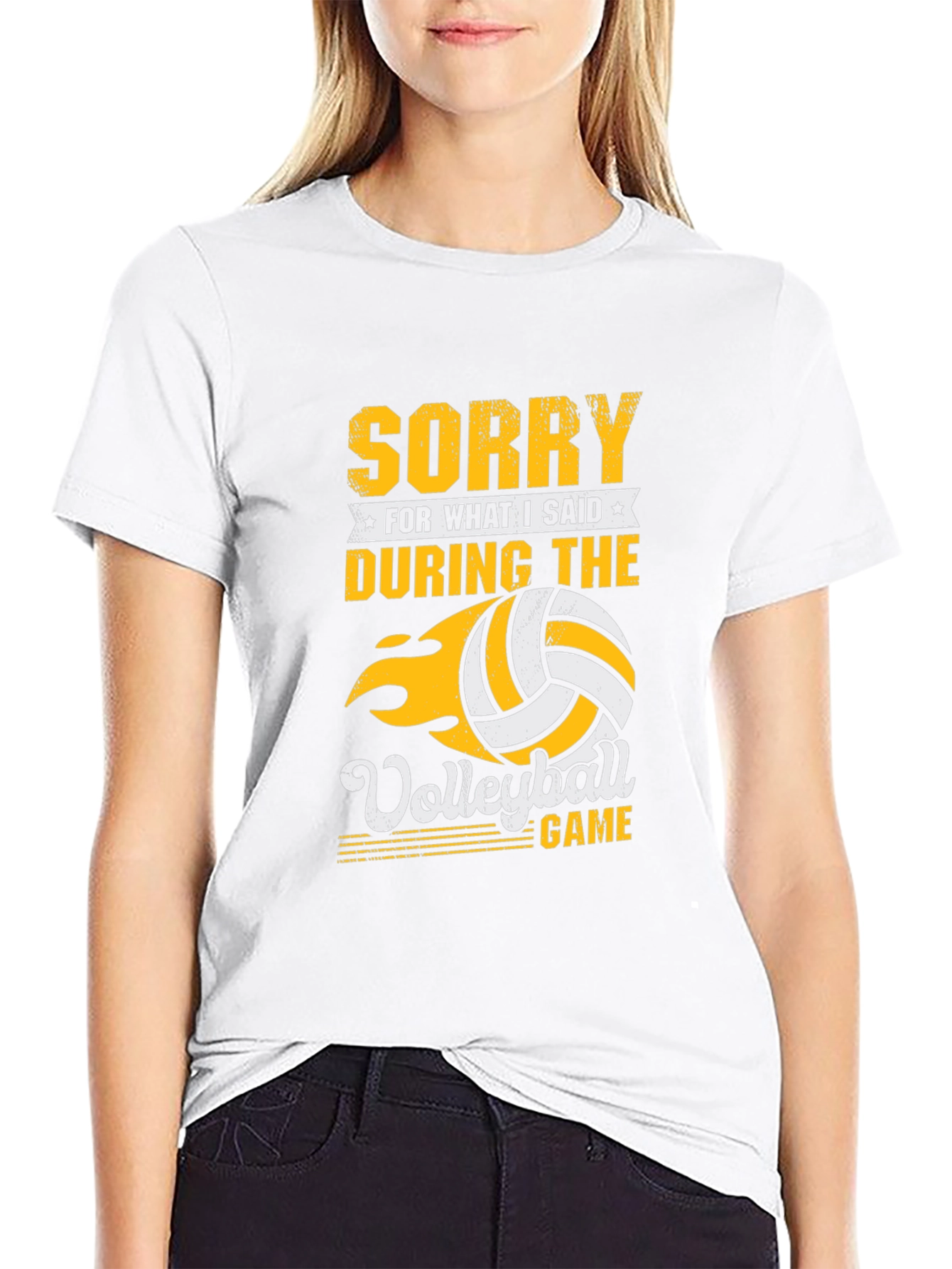 Volleyball Game Apology T-Shirt