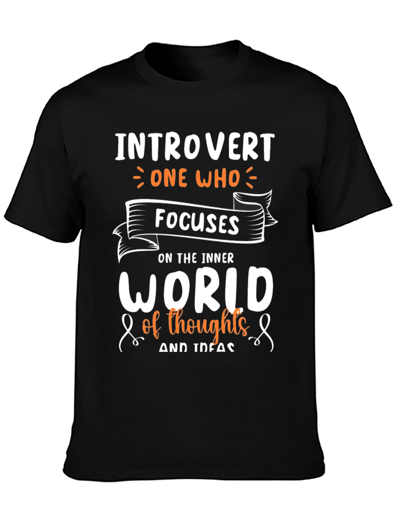 Introvert Inner World Focus T-Shirt