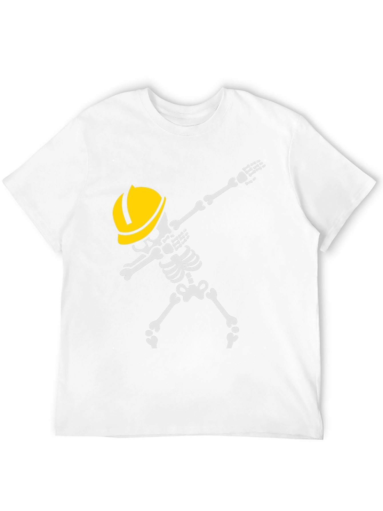 Construction Skeleton Dabbing T-Shirt