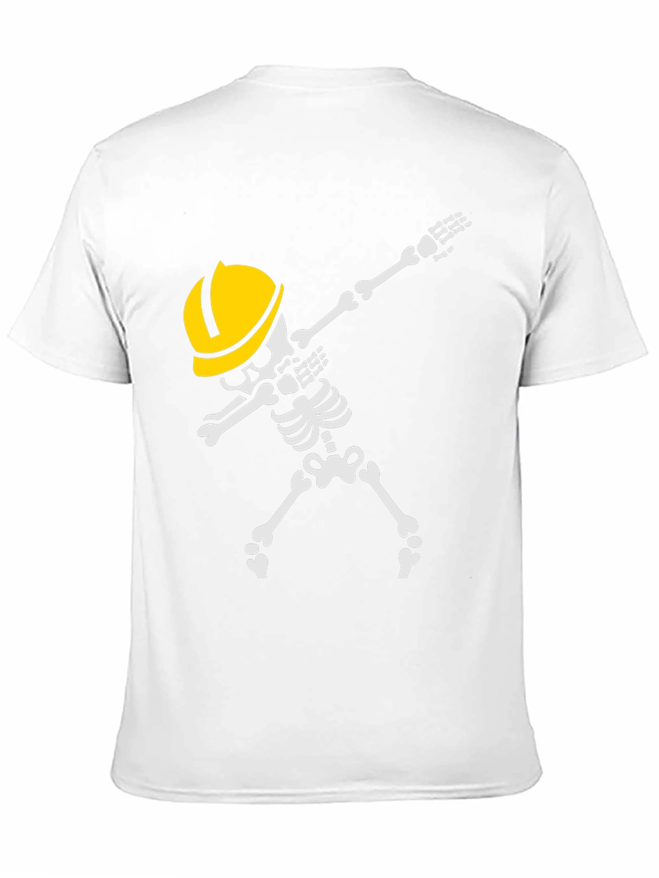Construction Skeleton Dabbing T-Shirt