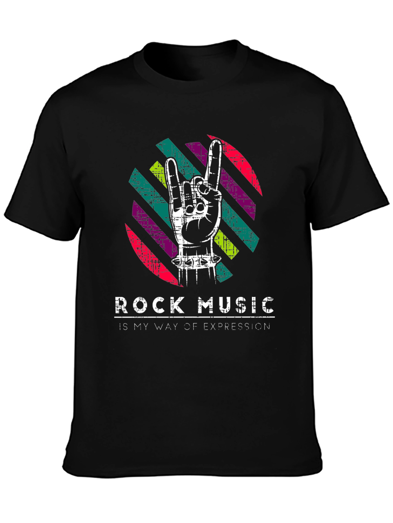 Rock Music Graphic T-Shirt - Expression Tee