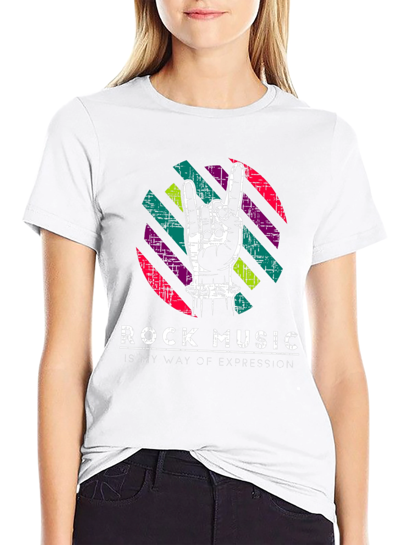 Rock Music Graphic T-Shirt - Expression Tee