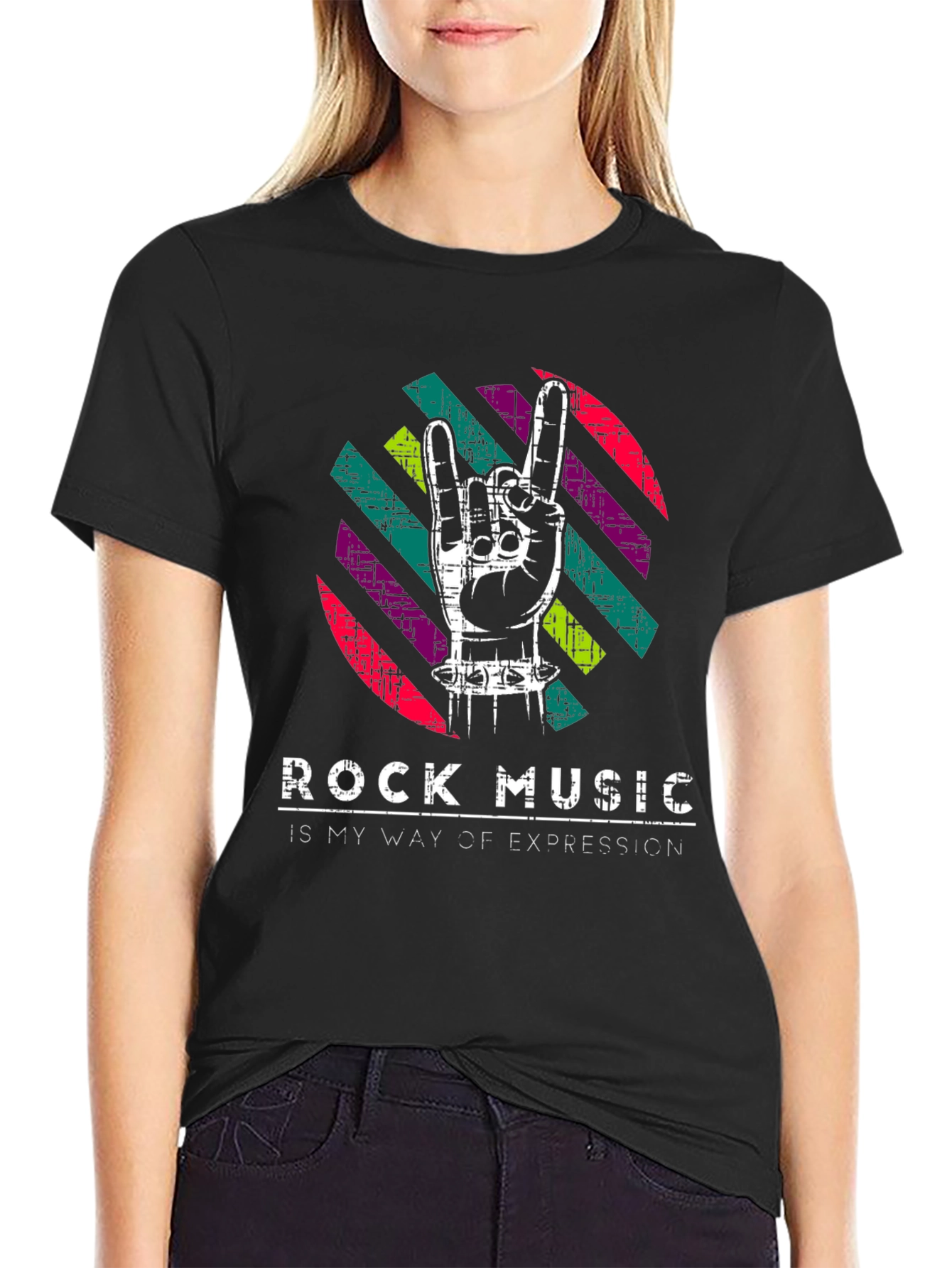 Rock Music Graphic T-Shirt - Expression Tee