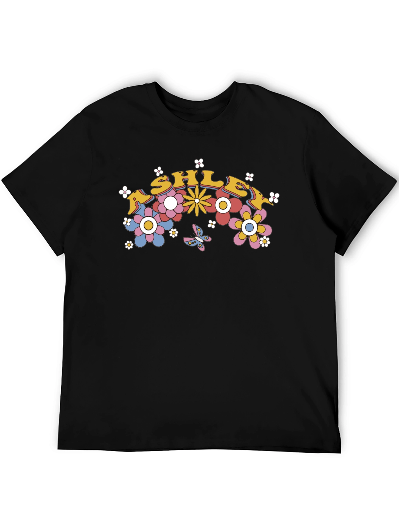 Ashley Floral Rainbow T-Shirt
