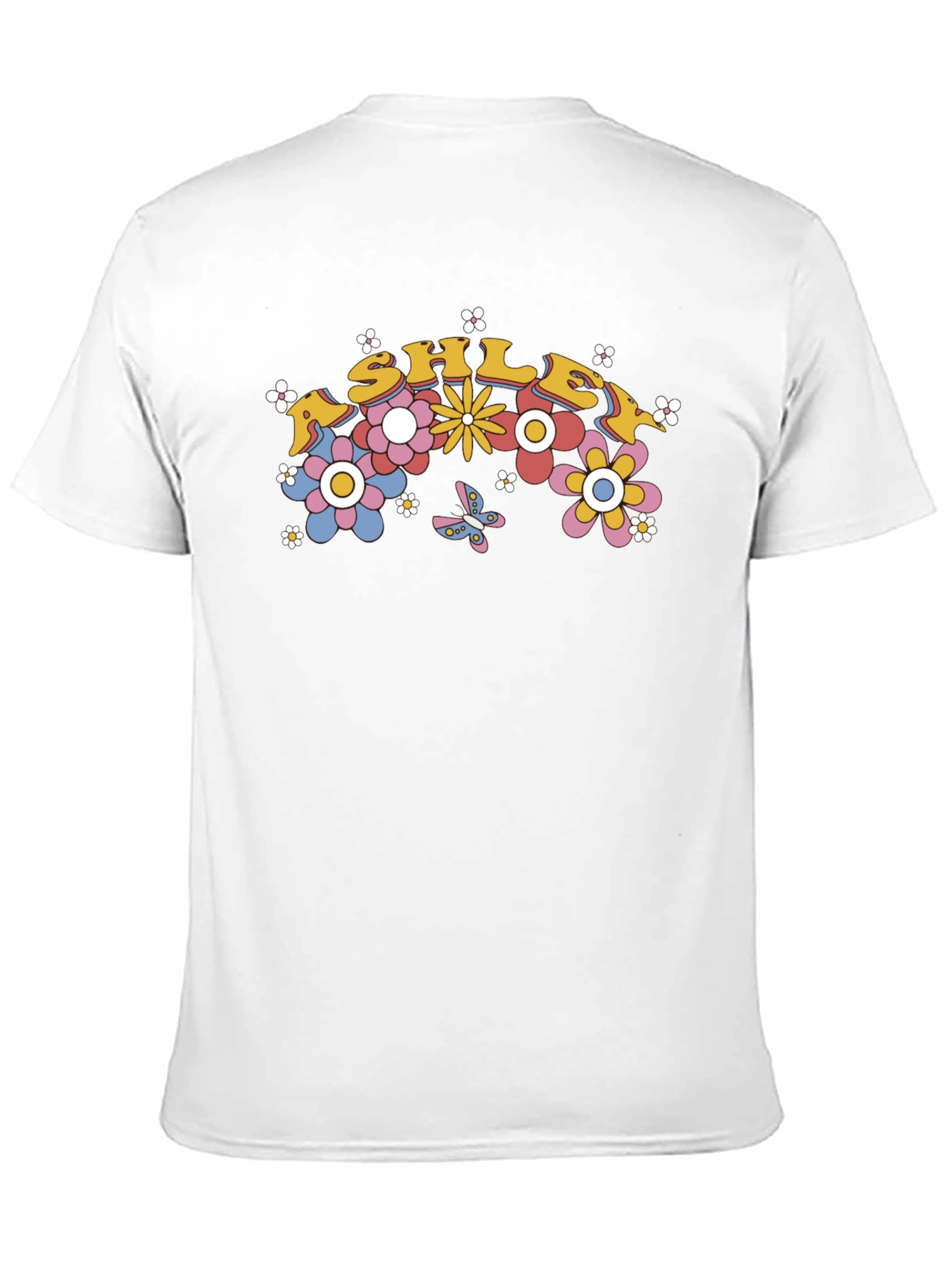 Ashley Floral Rainbow T-Shirt