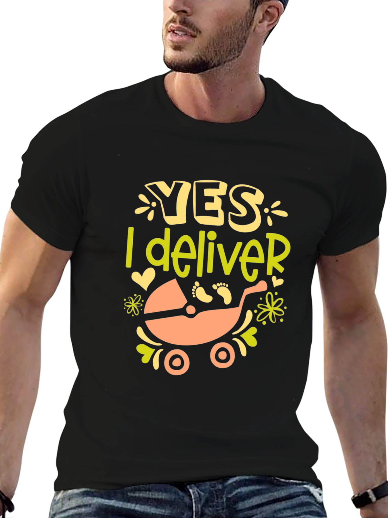 Yes I Deliver Graphic Tee