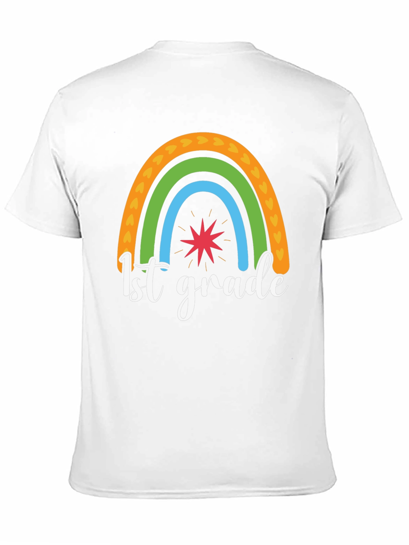 1st Grade Rainbow T-Shirt