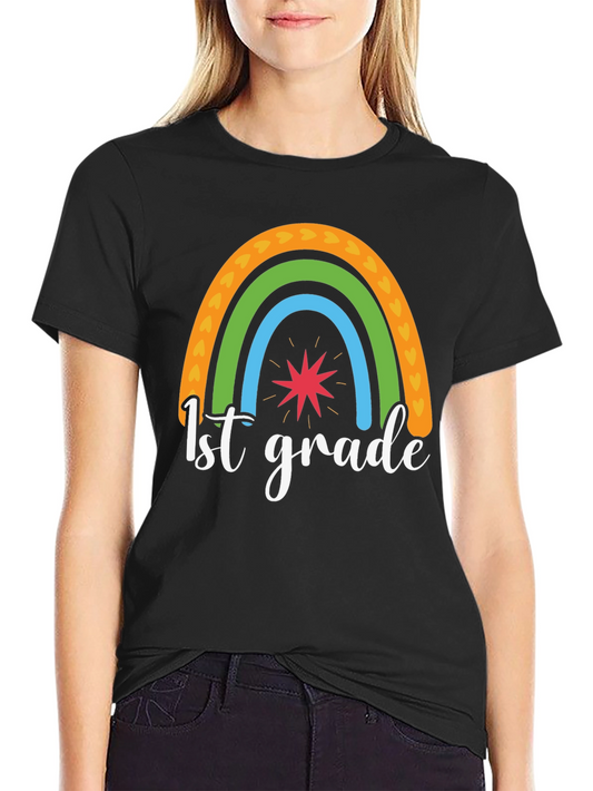 1st Grade Rainbow T-Shirt