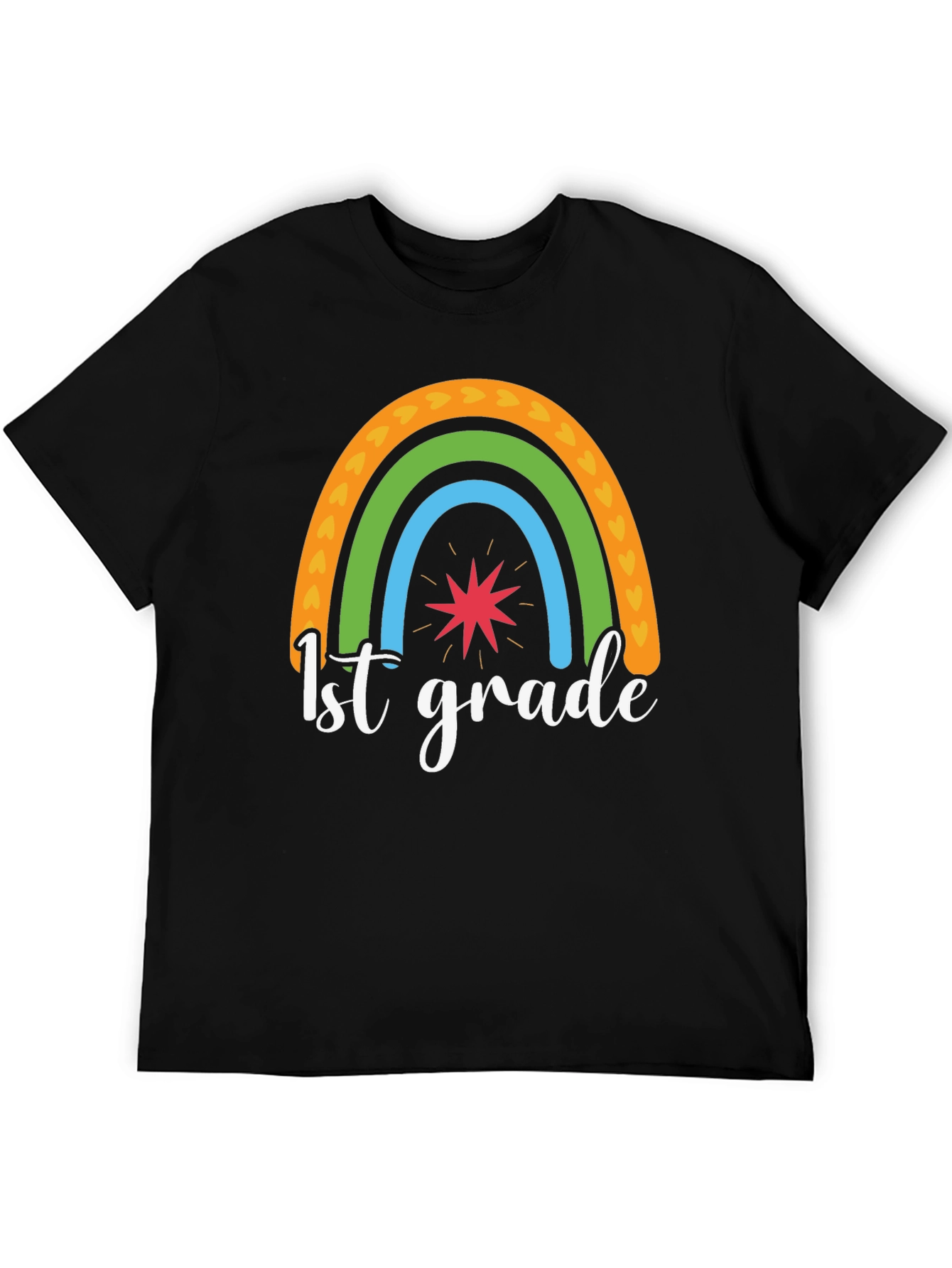 1st Grade Rainbow T-Shirt