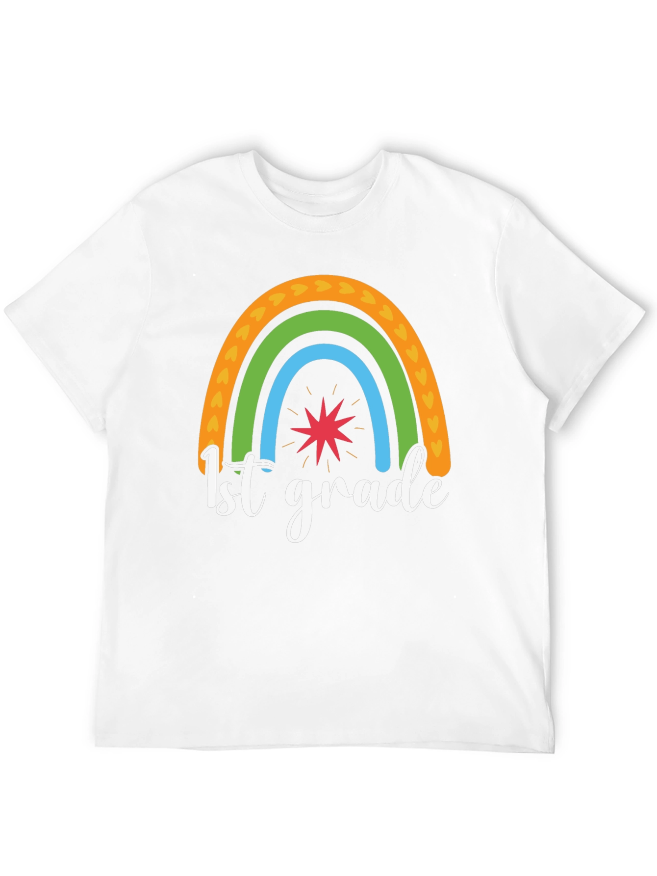 1st Grade Rainbow T-Shirt