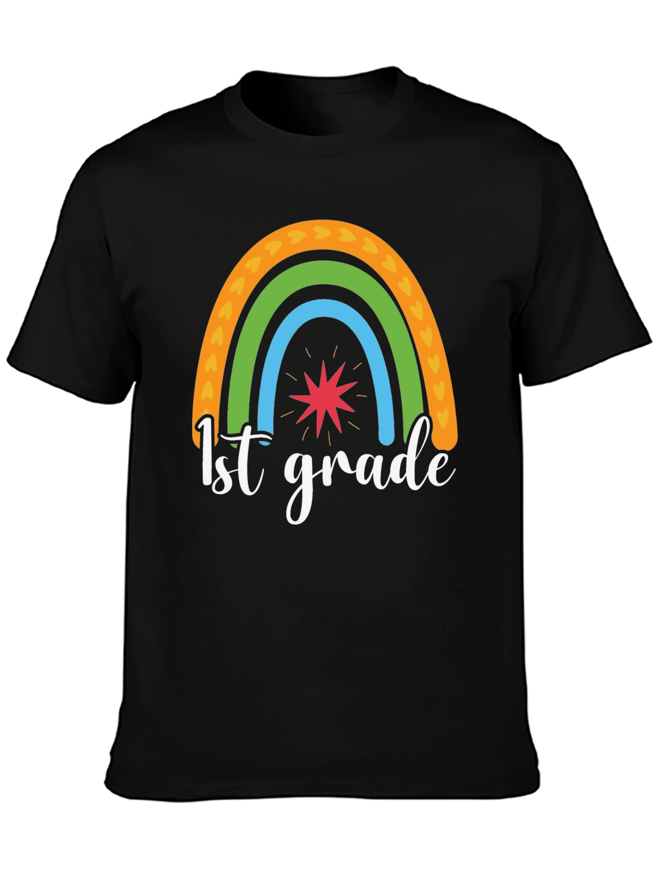 1st Grade Rainbow T-Shirt