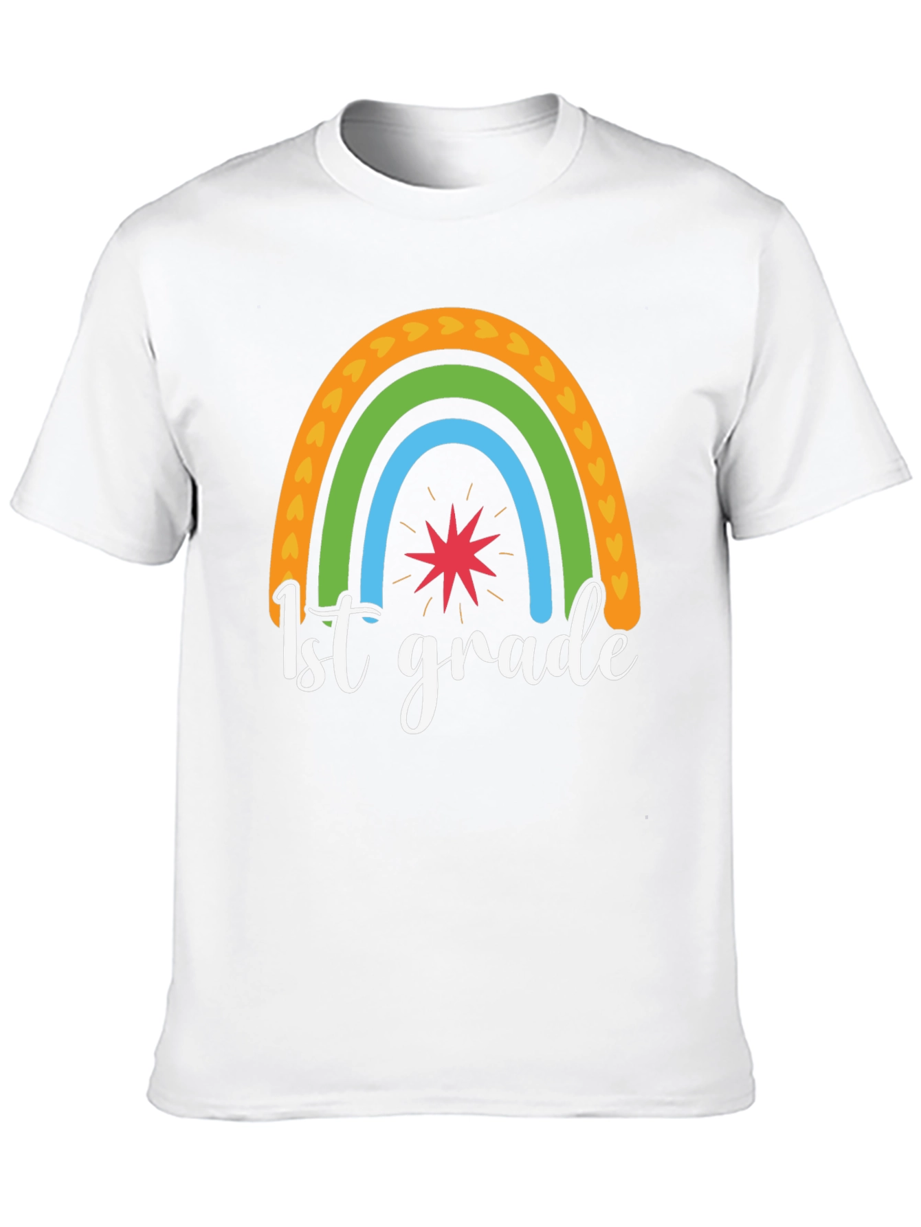 1st Grade Rainbow T-Shirt