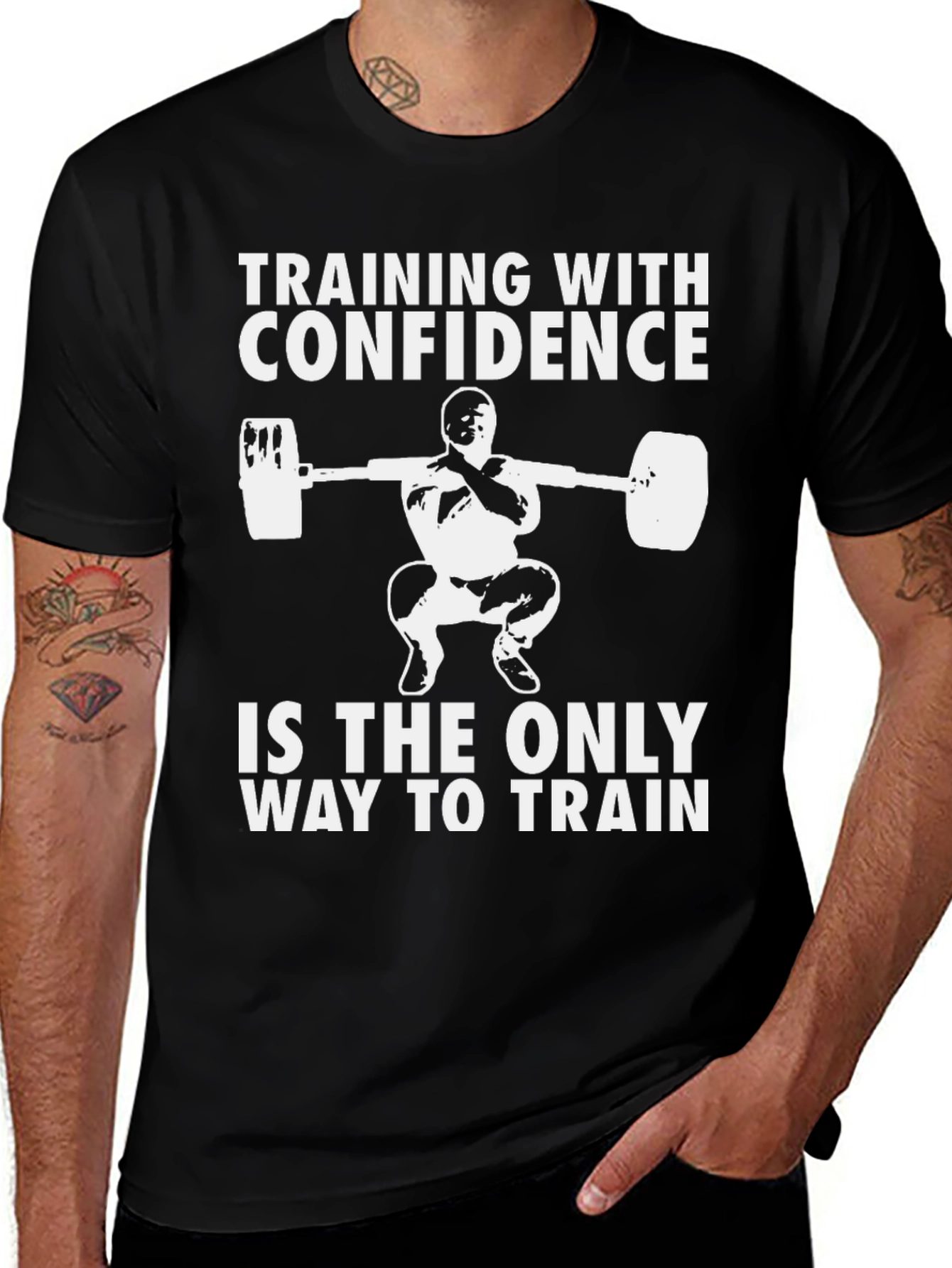 Training with Confidence Graphic Tee