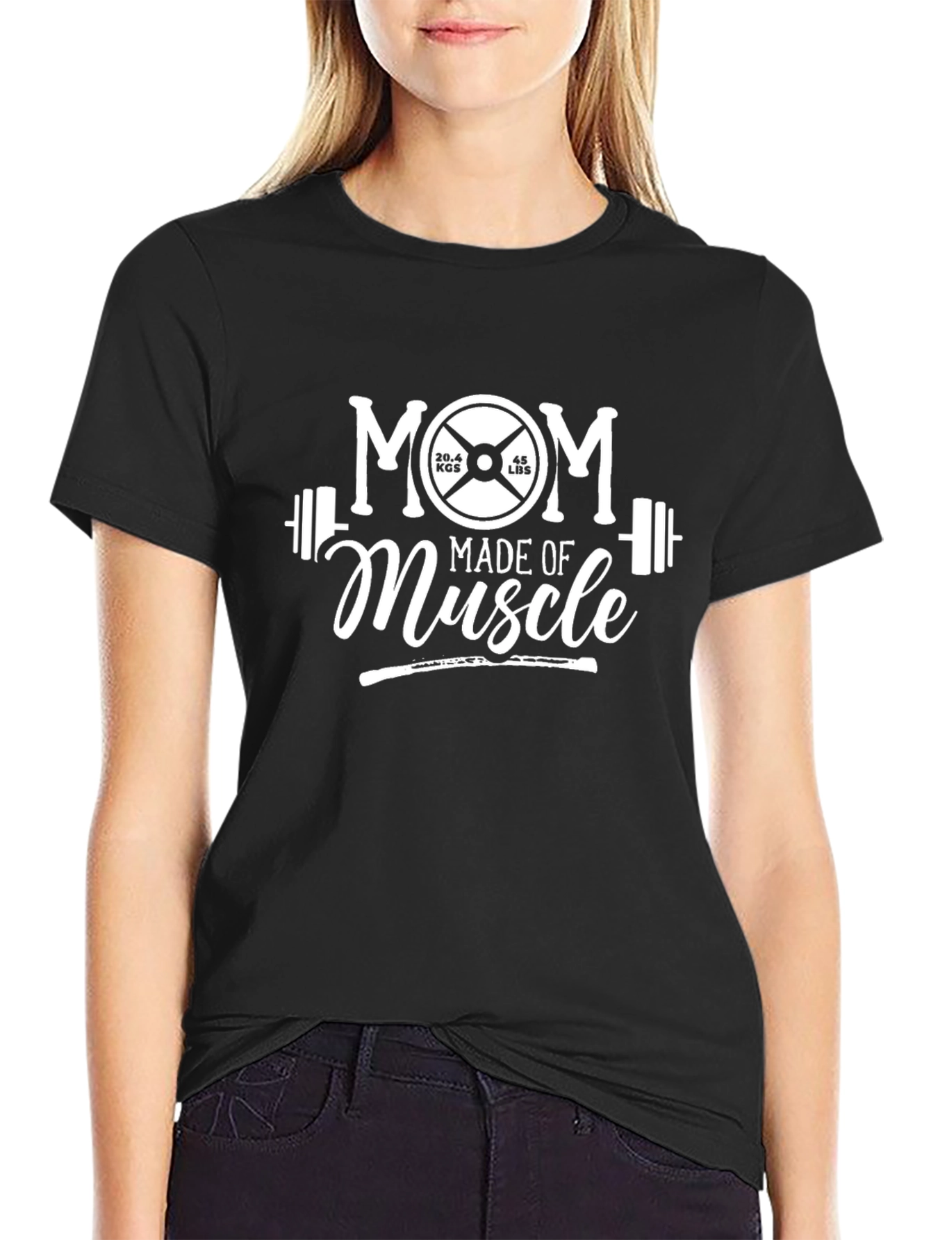 Mom Made of Muscle Workout T-Shirt