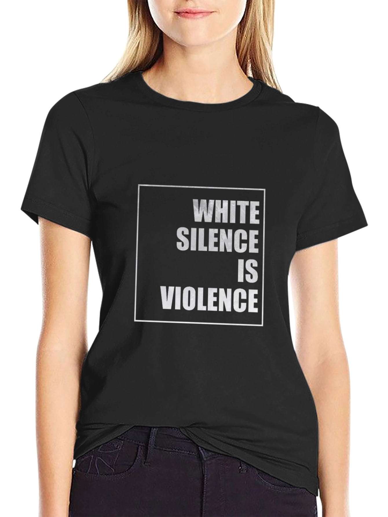 White Silence is Violence Graphic Tee