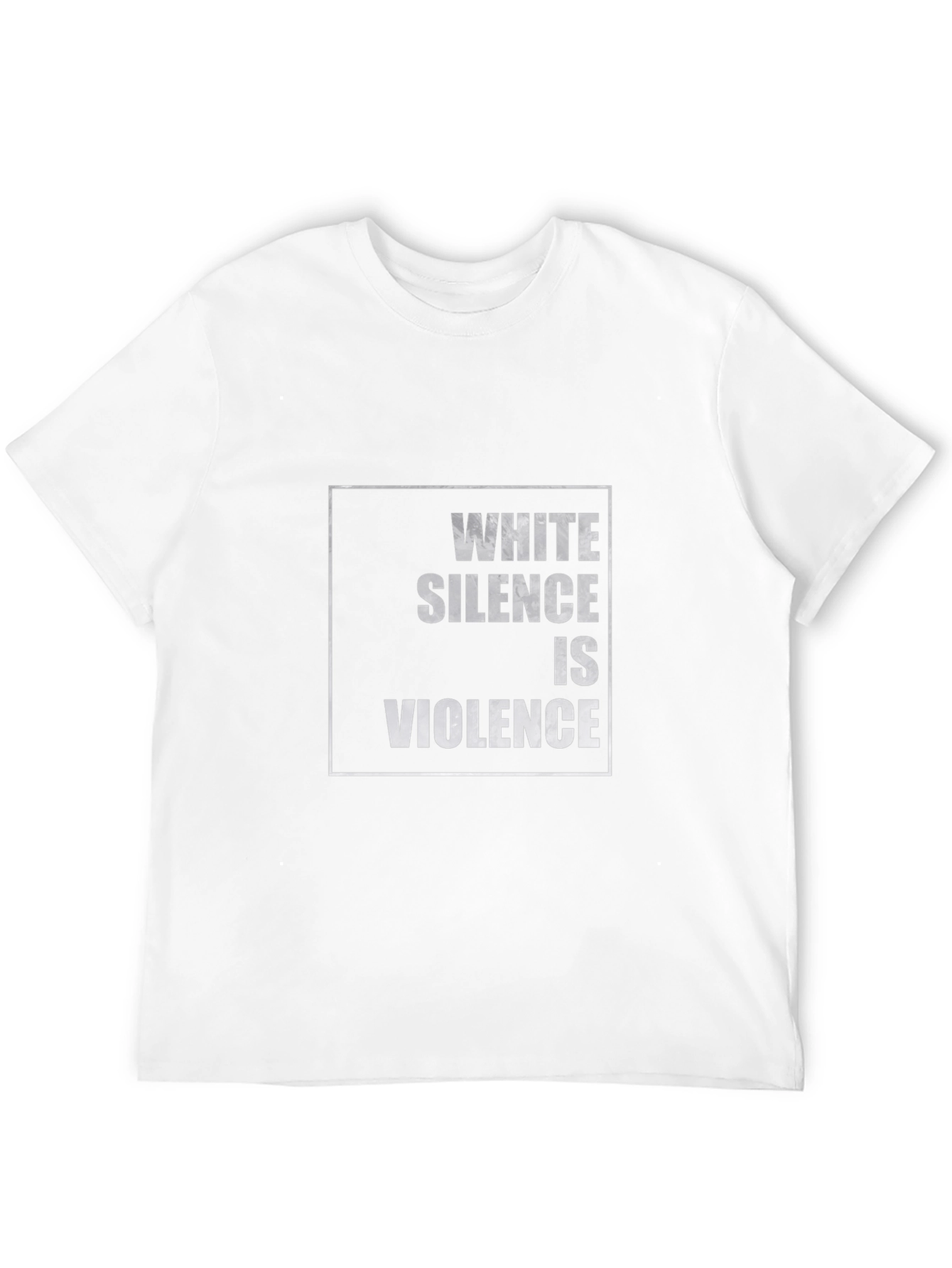 White Silence is Violence Graphic Tee
