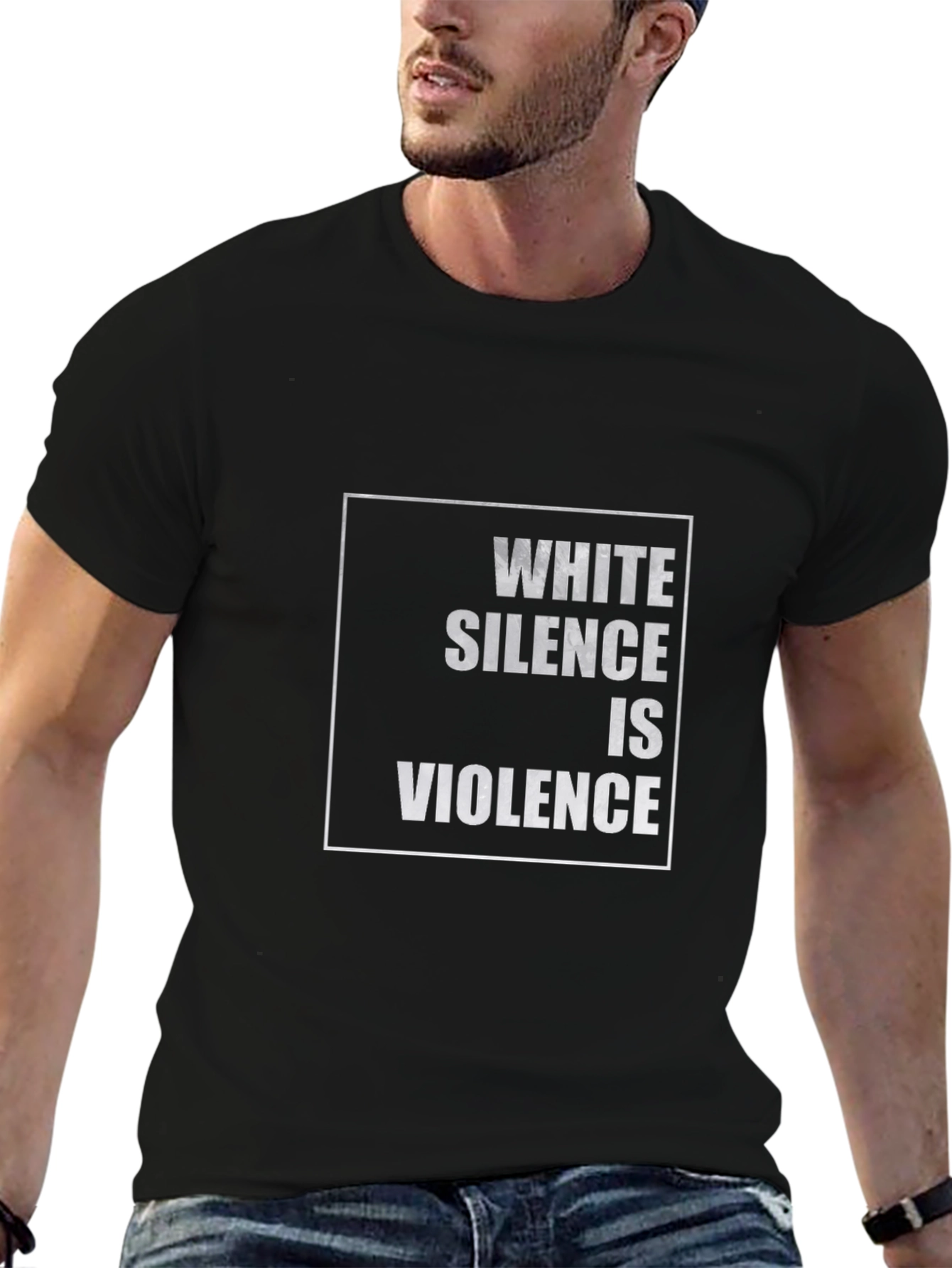 White Silence is Violence Graphic Tee
