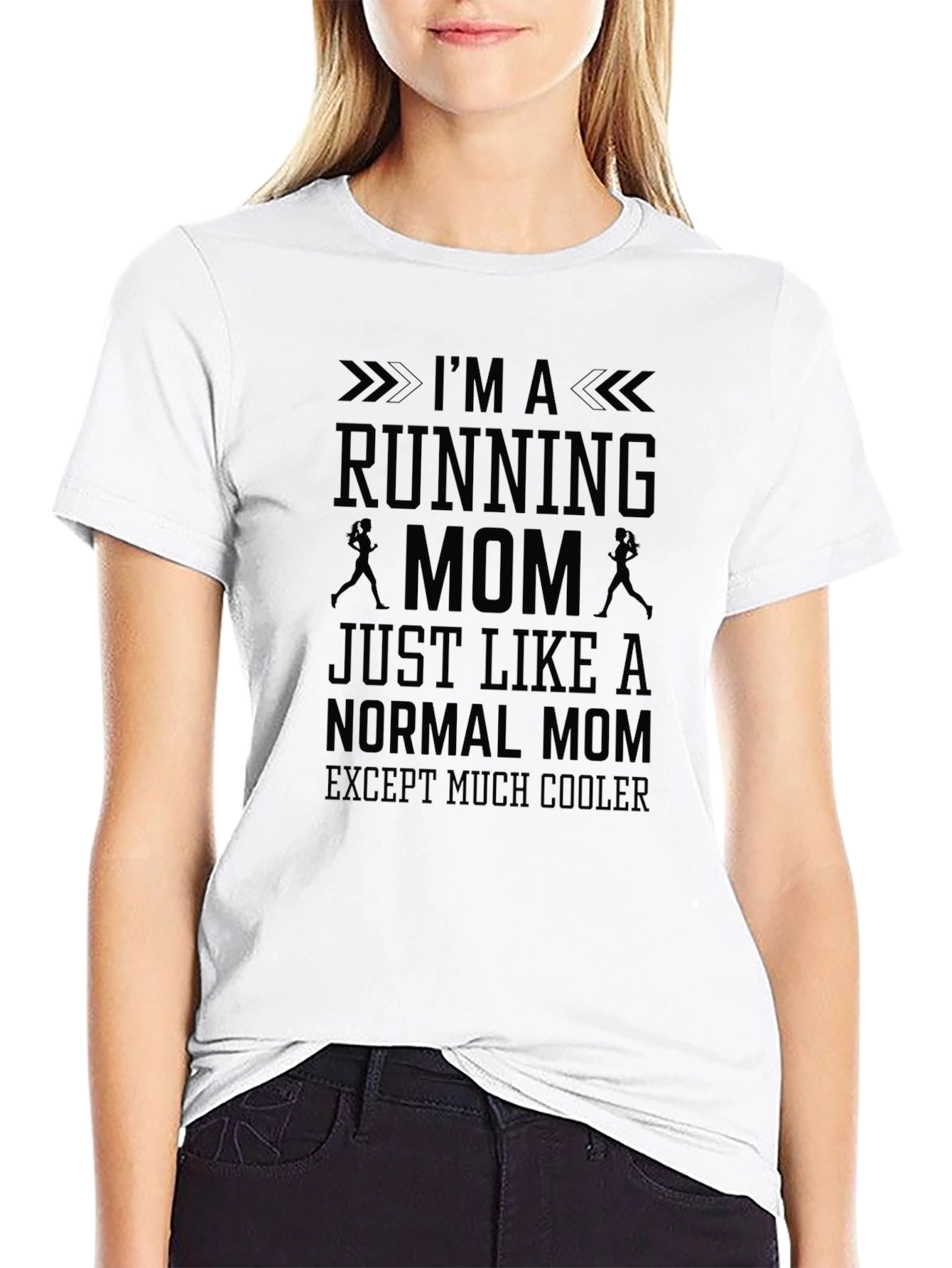 Im A Running Mom Graphic Tee
