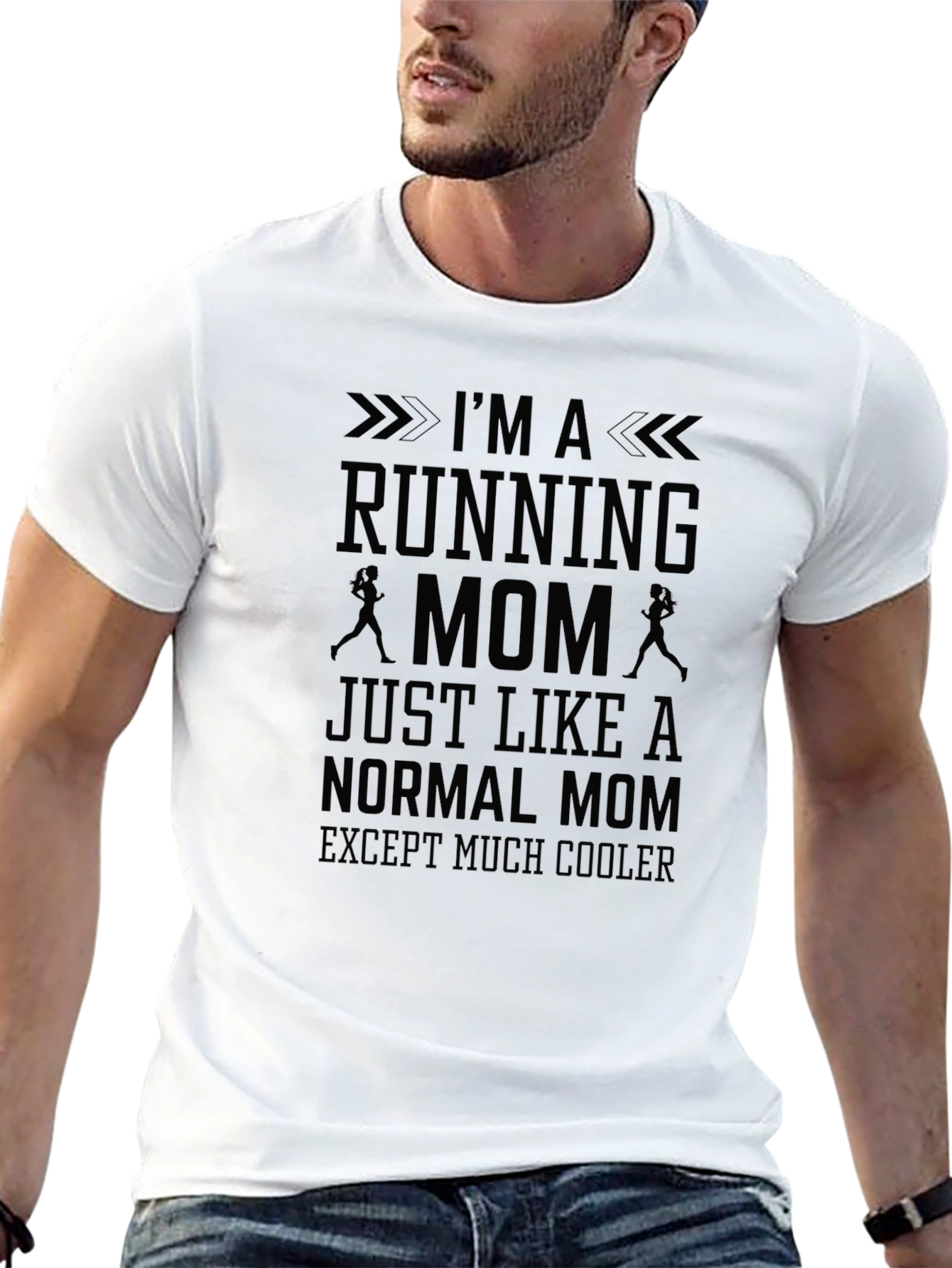Im A Running Mom Graphic Tee