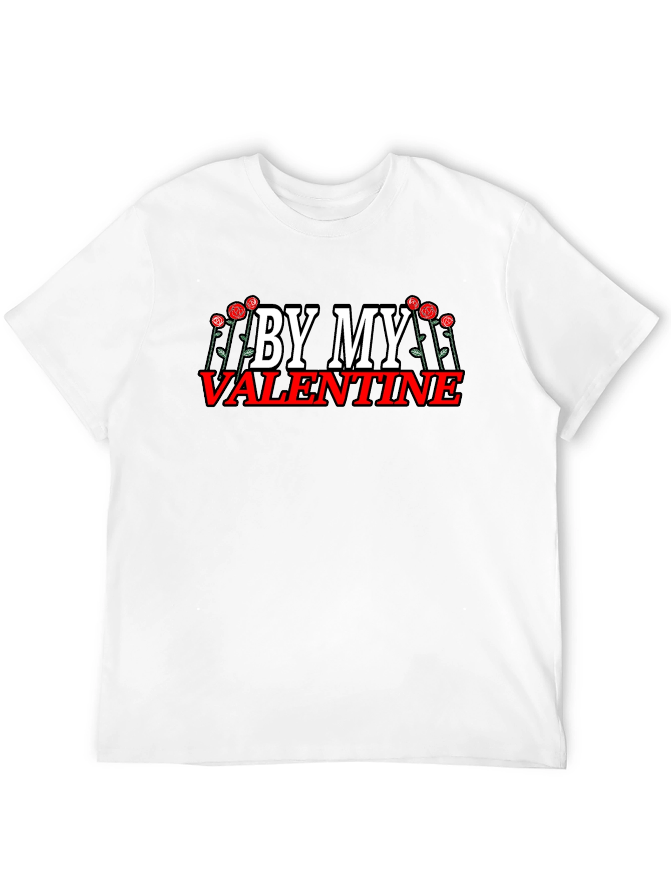 By My Valentine Graphic T-Shirt - Black