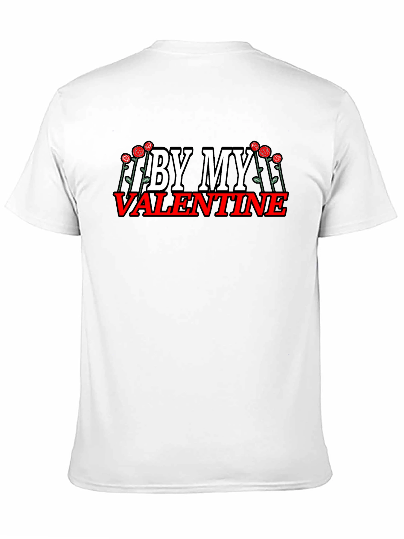 By My Valentine Graphic T-Shirt - Black