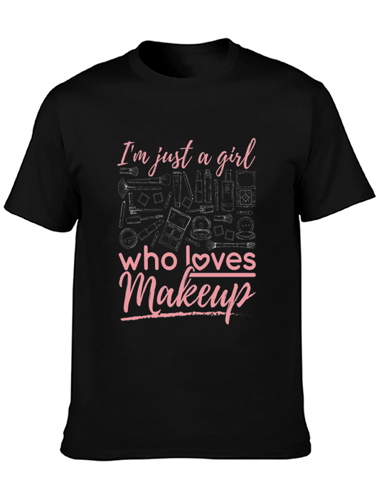 Makeup Lovers Tee - Girls Graphic T-Shirt