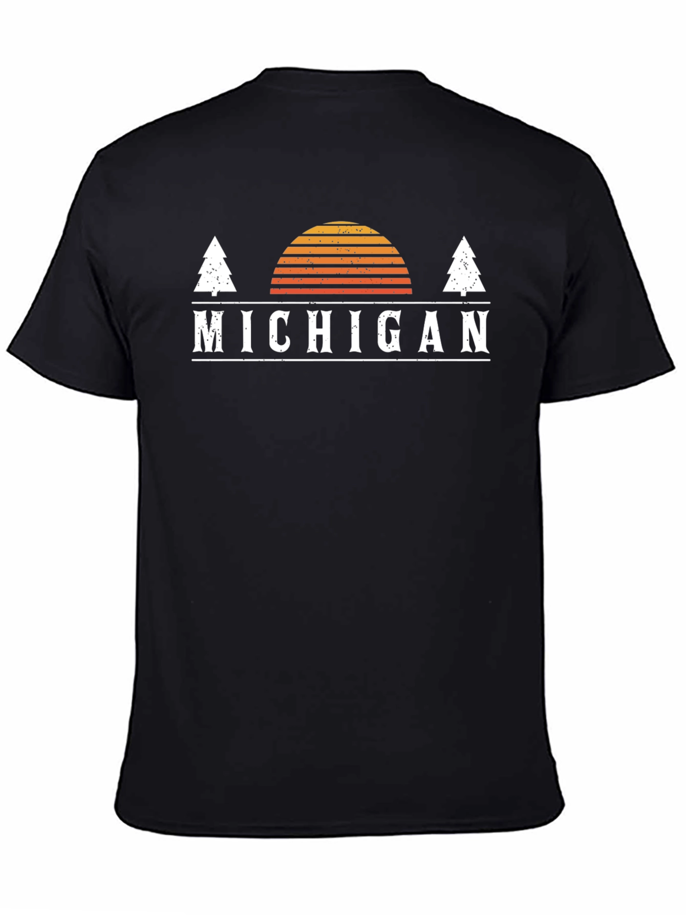 Michigan Retro Graphic T-Shirt