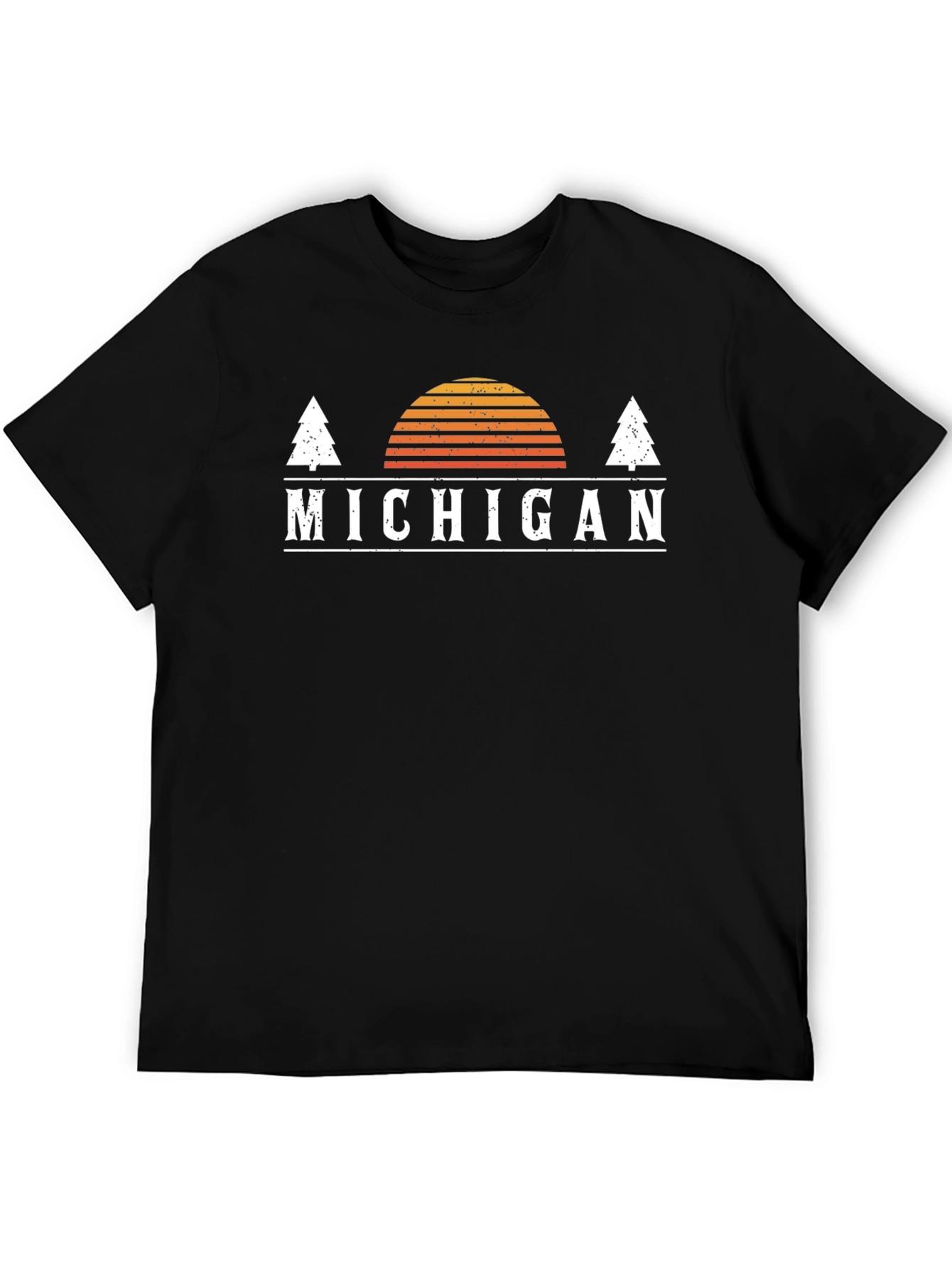 Michigan Retro Graphic T-Shirt