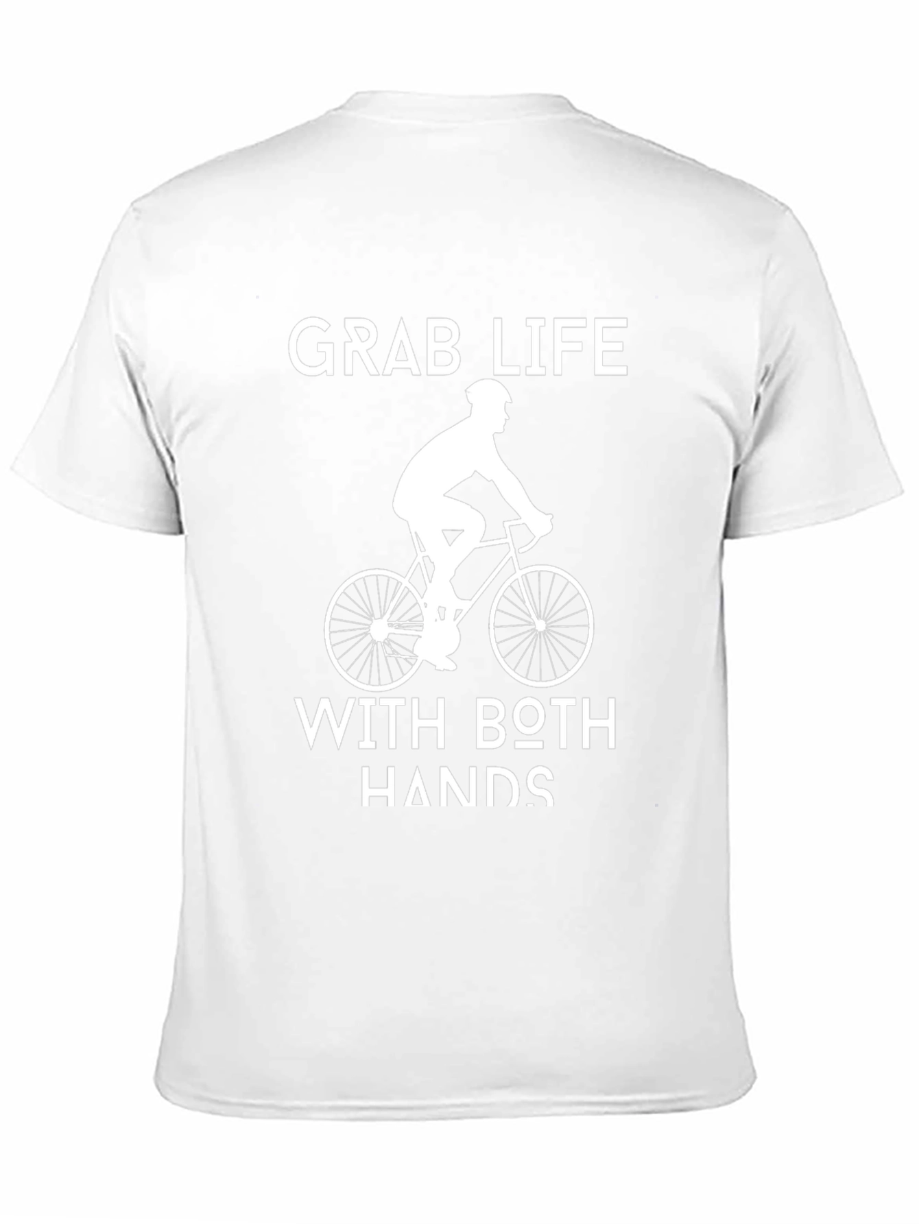 Grab Life Cycling T-Shirt - Ride with Both Hands!