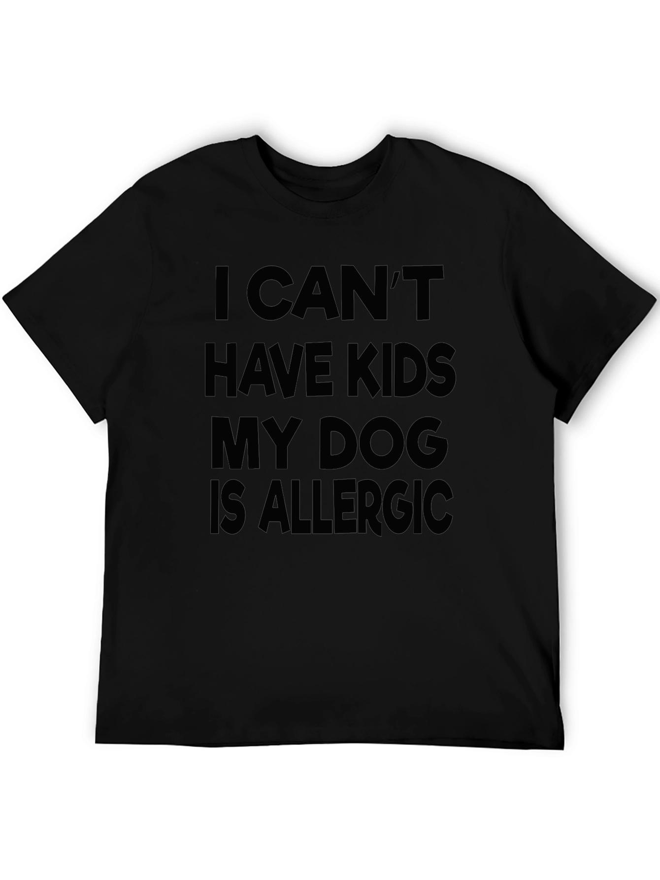 Funny Dog Allergies T-Shirt - Adult Humor Tee