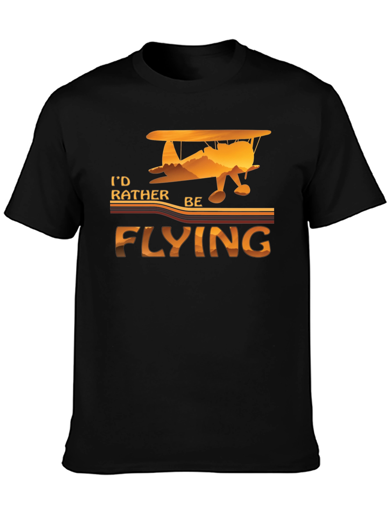 Id Rather Be Flying T-Shirt