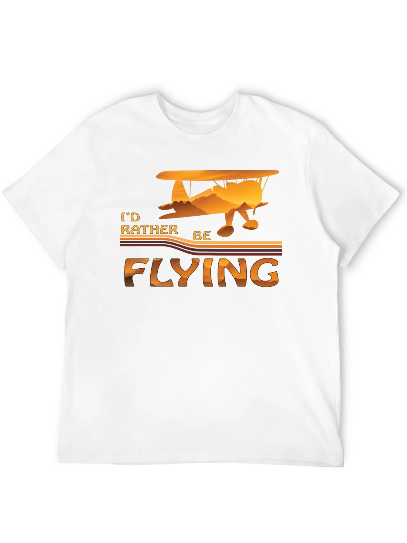 Id Rather Be Flying T-Shirt
