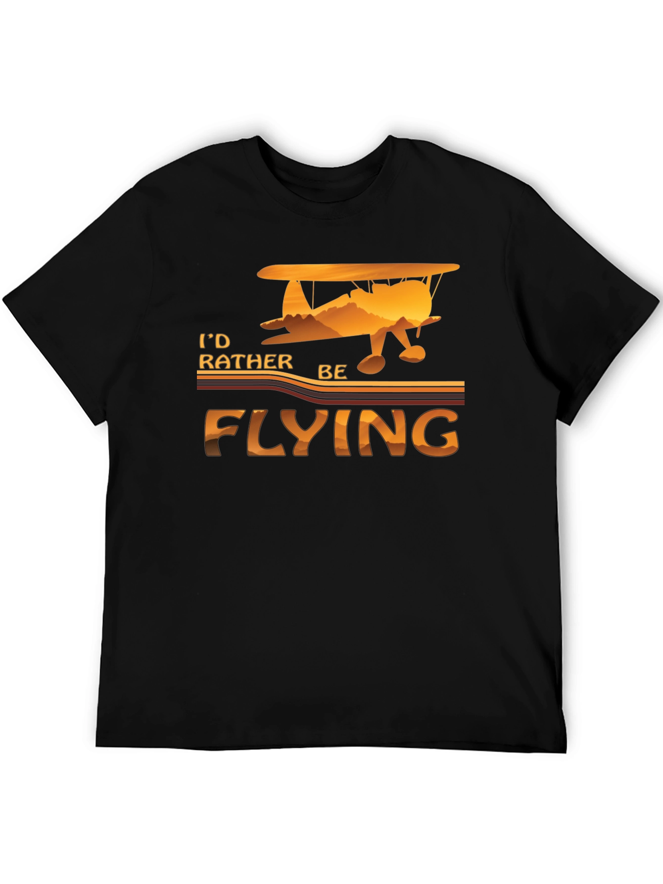 Id Rather Be Flying T-Shirt