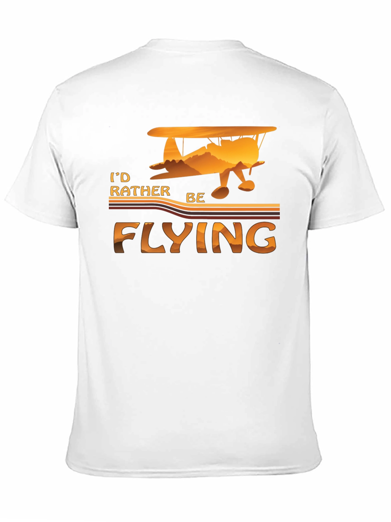 Id Rather Be Flying T-Shirt