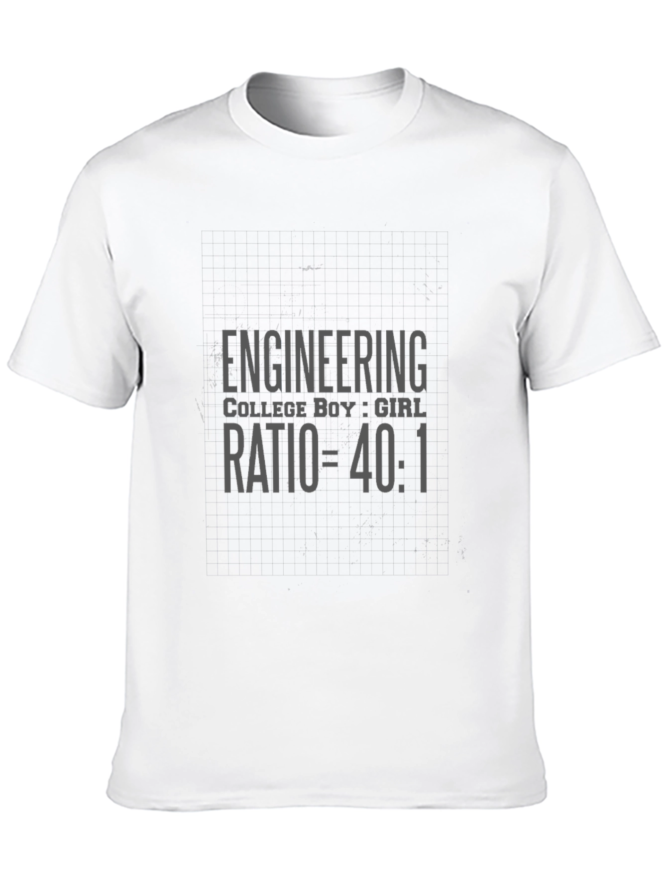 Engineering College Boy:Girl Ratio Graphic Tee