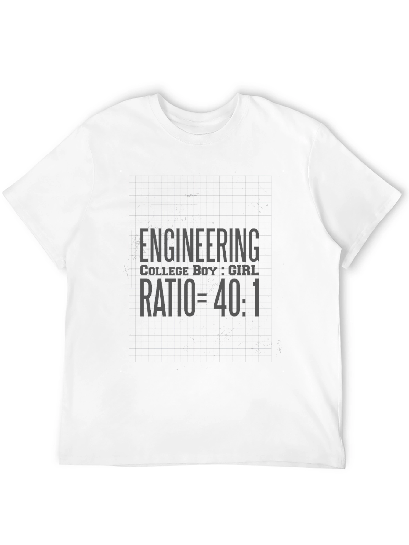 Engineering College Boy:Girl Ratio Graphic Tee
