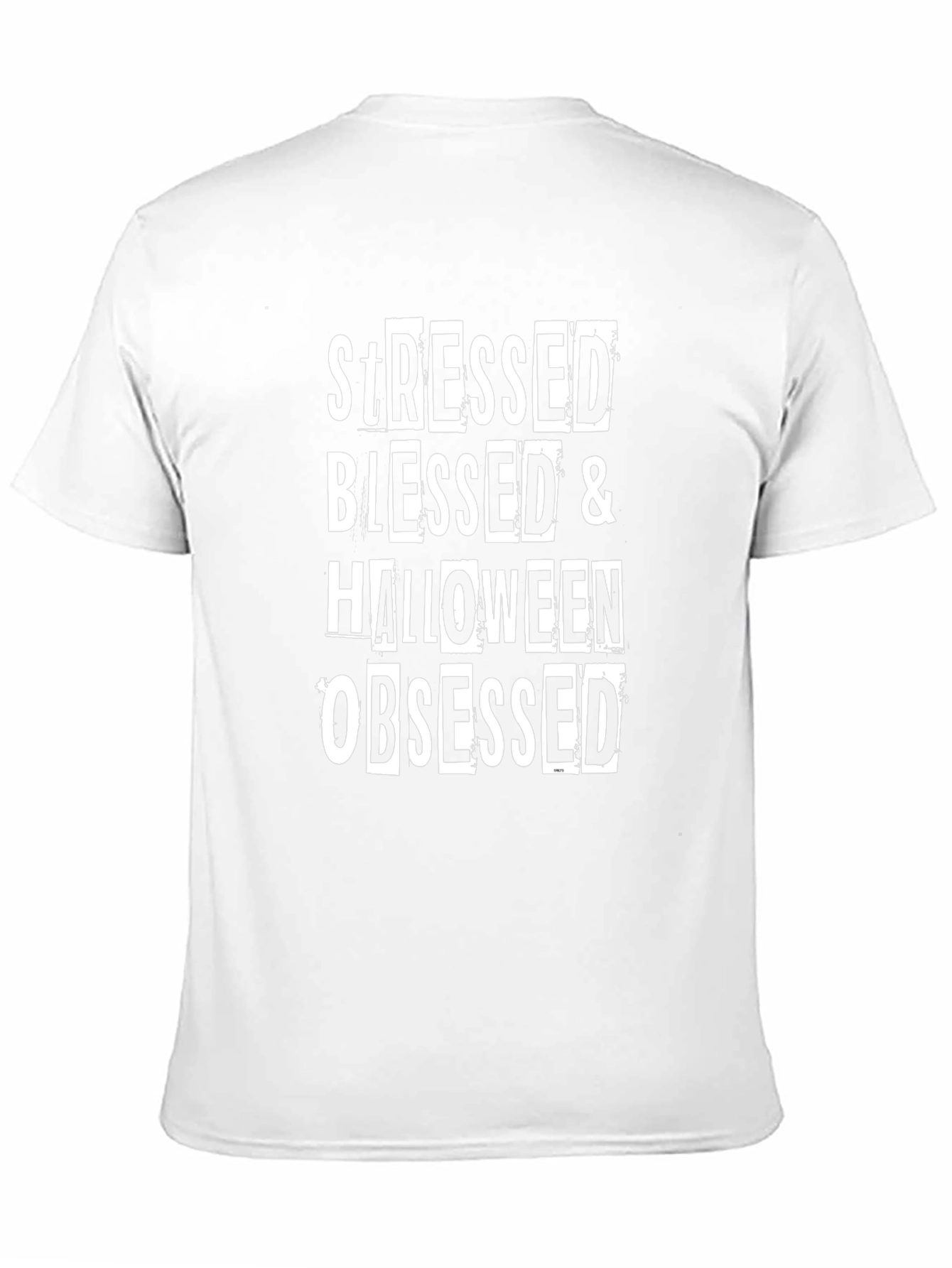 Stressed Blessed Halloween Obsessed Graphic Tee