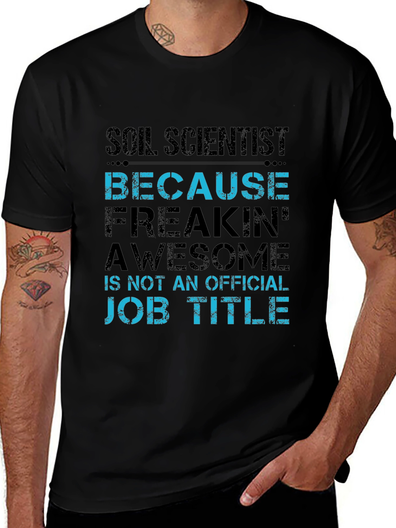 Soil Scientist T-Shirt Funny Job Title Tee