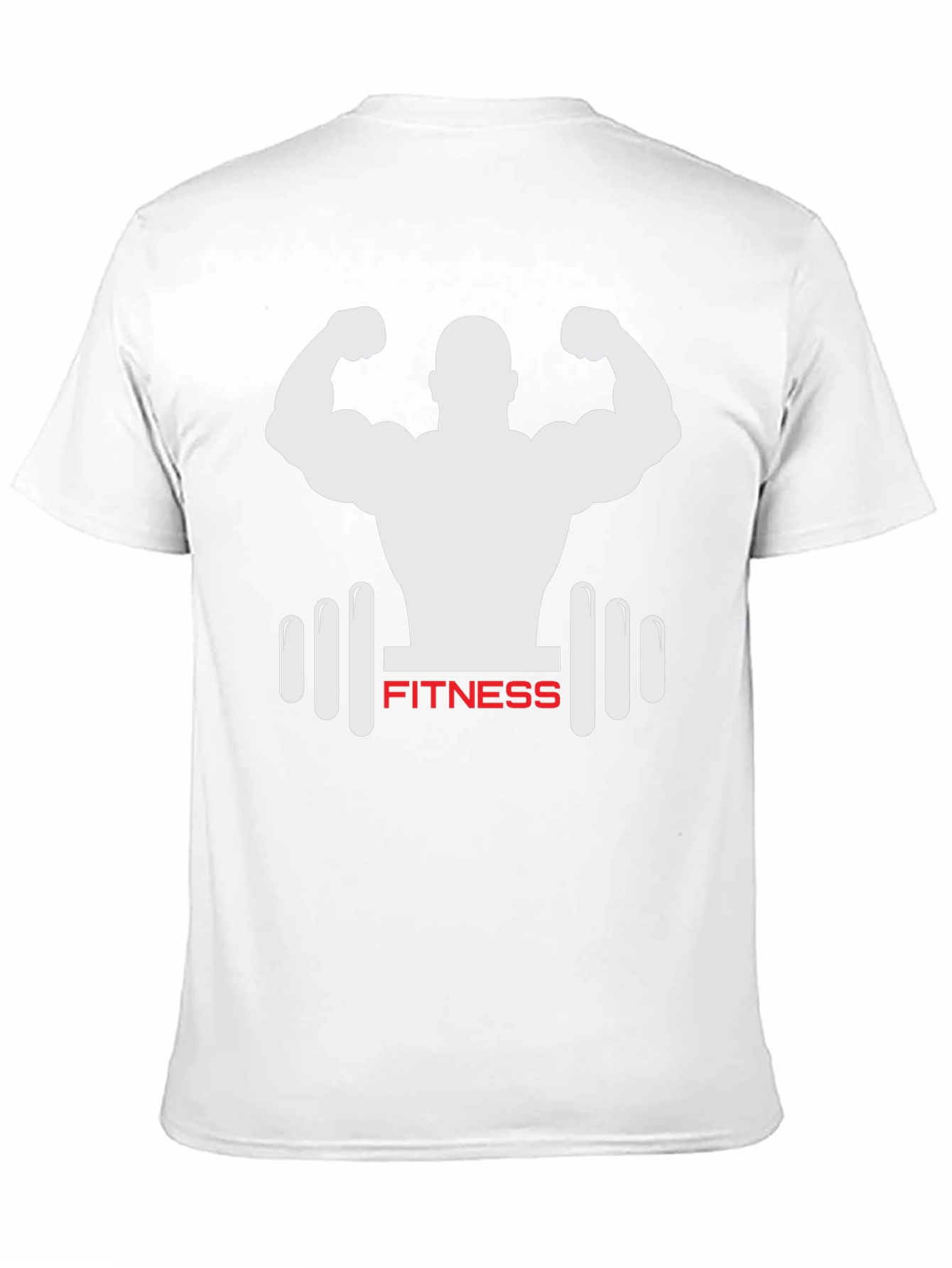 Fitness Graphic Tee - Black Gym Shirt