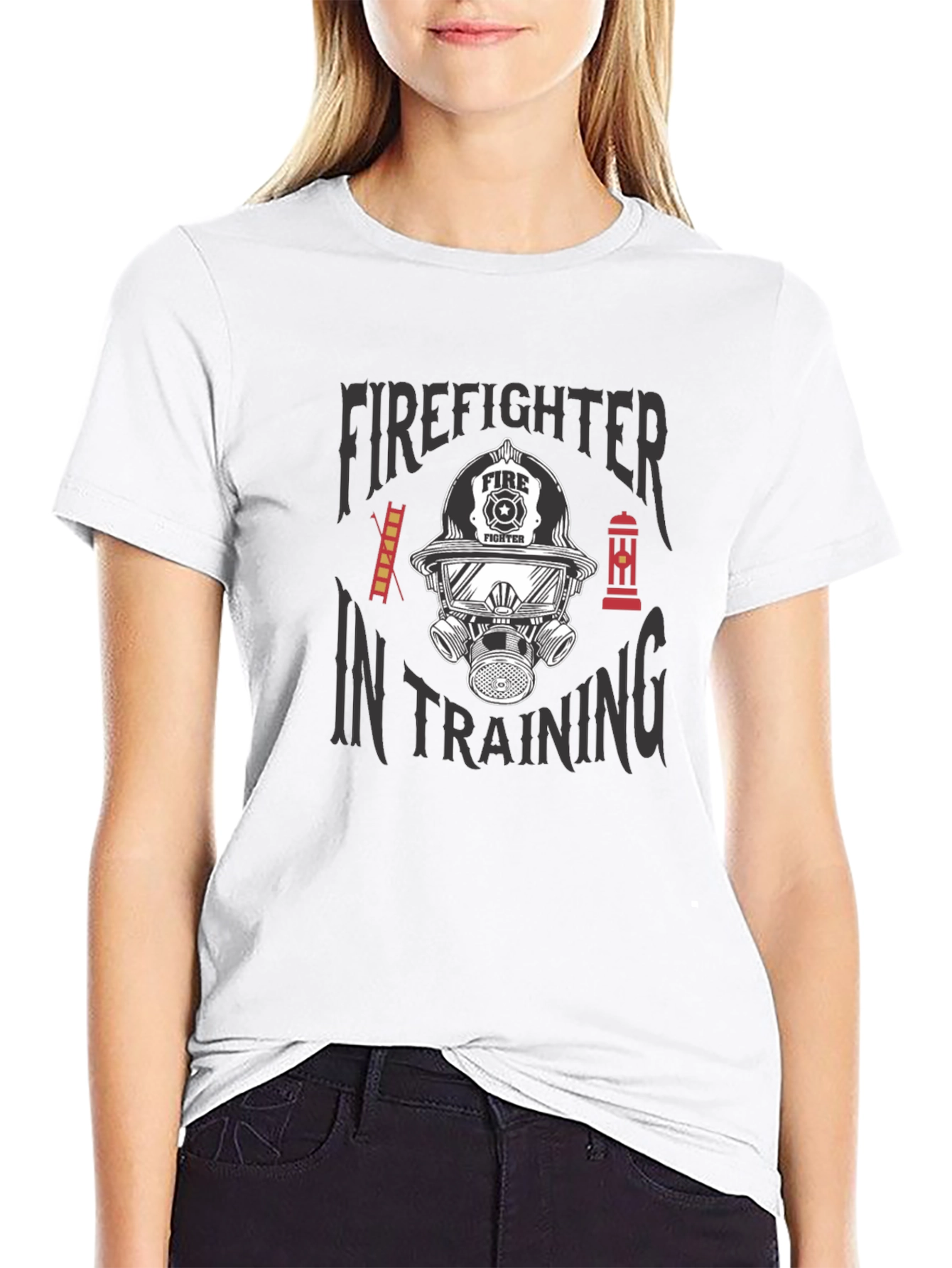 Firefighter In Training Graphic T-Shirt