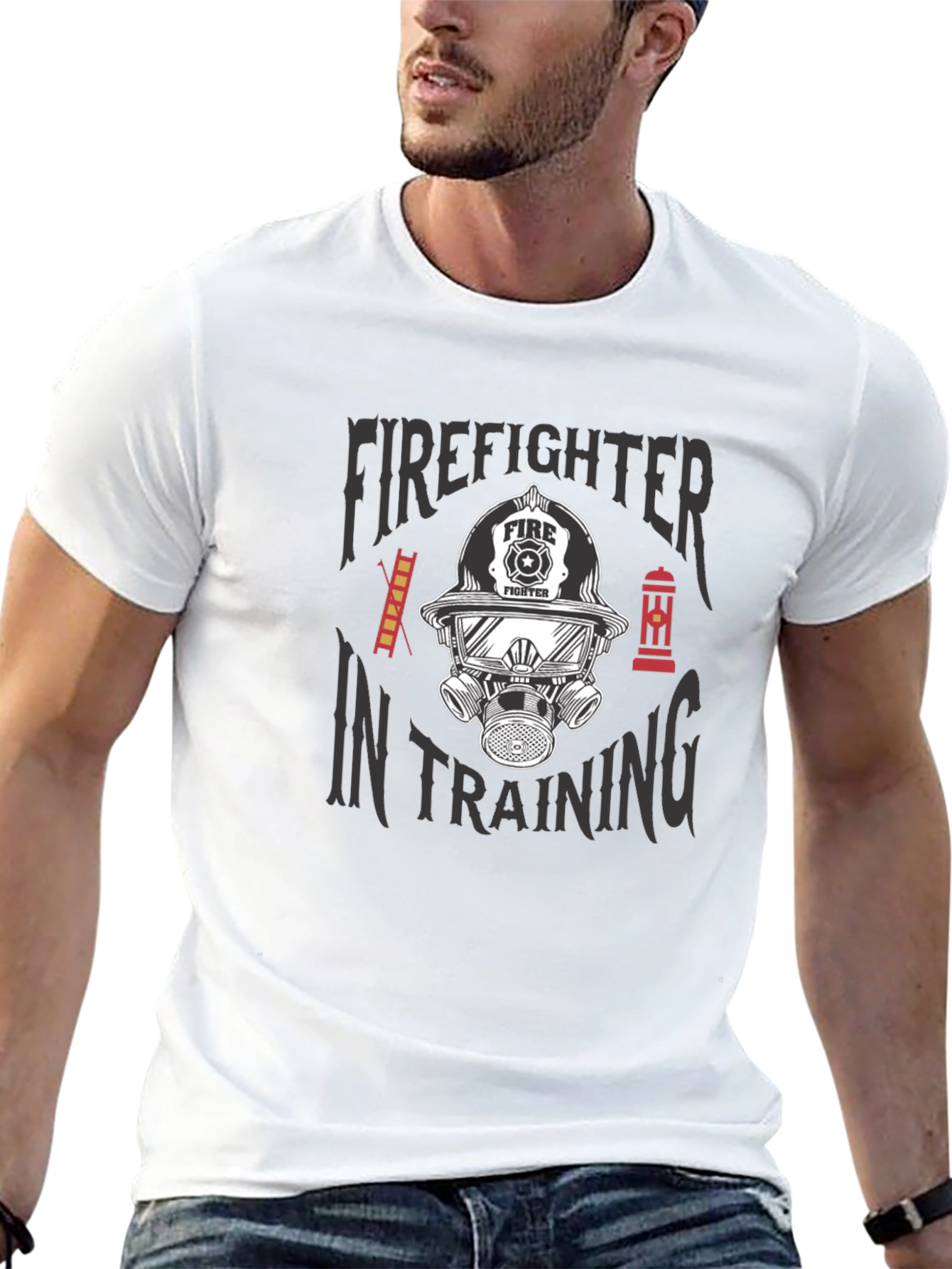 Firefighter In Training Graphic T-Shirt