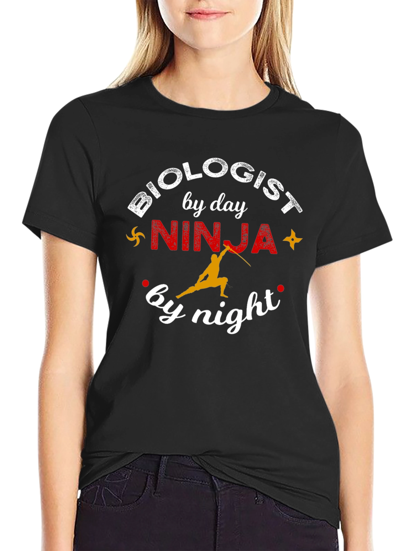 Biologist by Day Ninja by Night T-Shirt