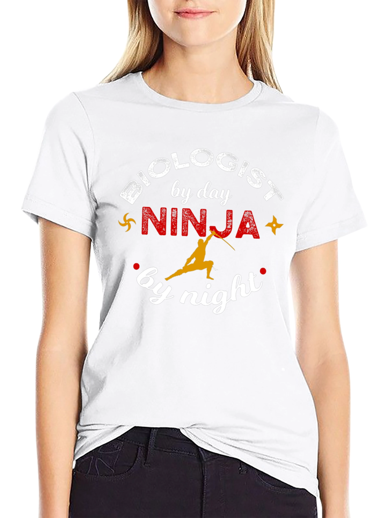 Biologist by Day Ninja by Night T-Shirt