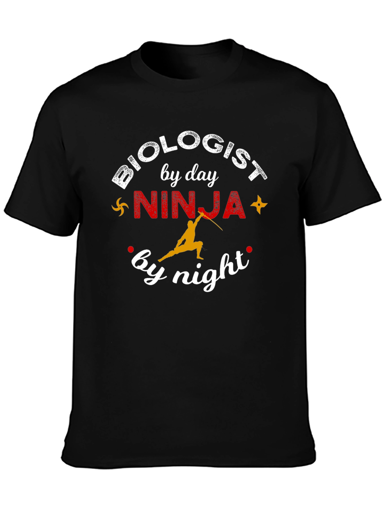 Biologist by Day Ninja by Night T-Shirt