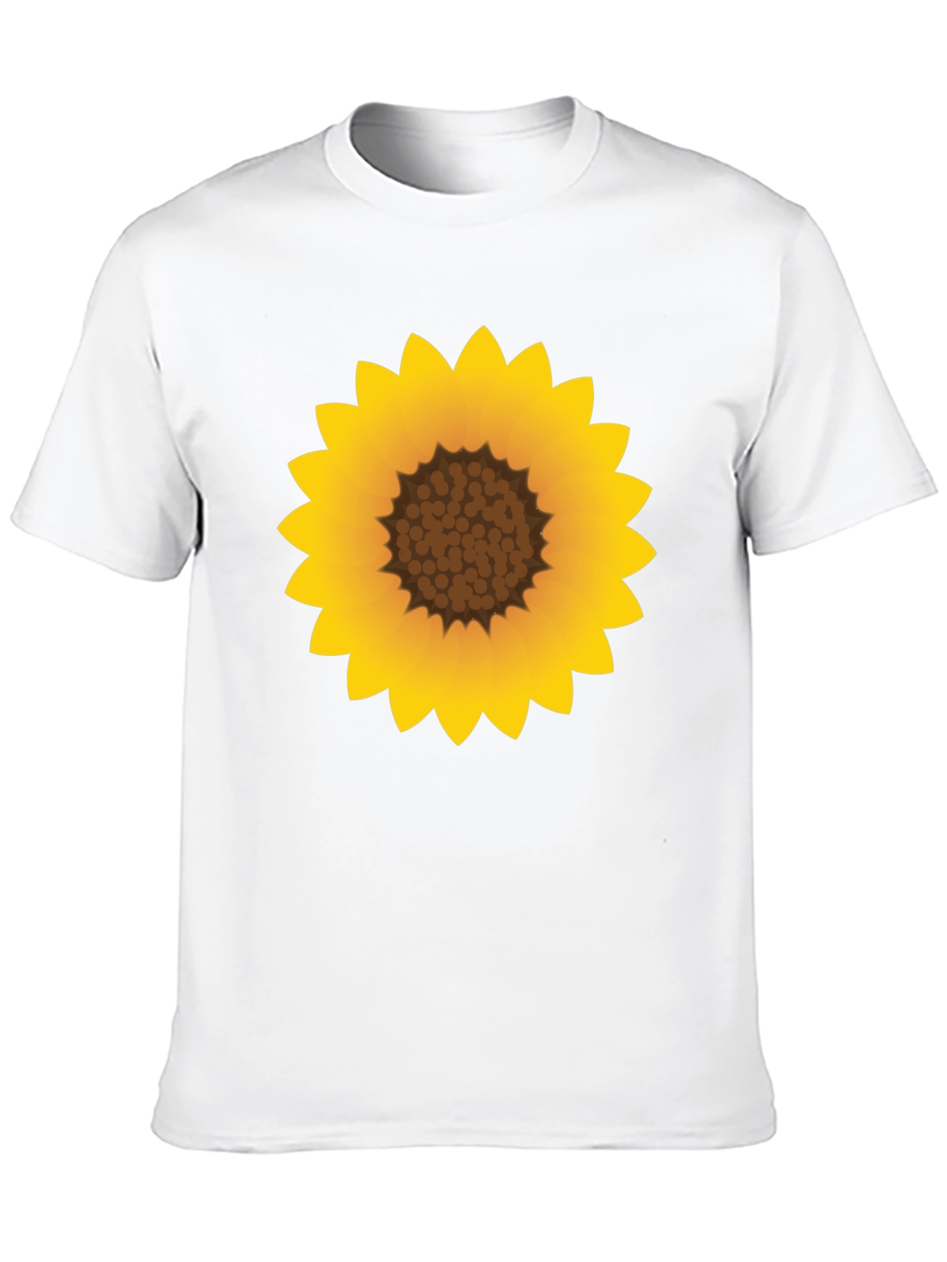 Sunflower Graphic Black T-Shirt