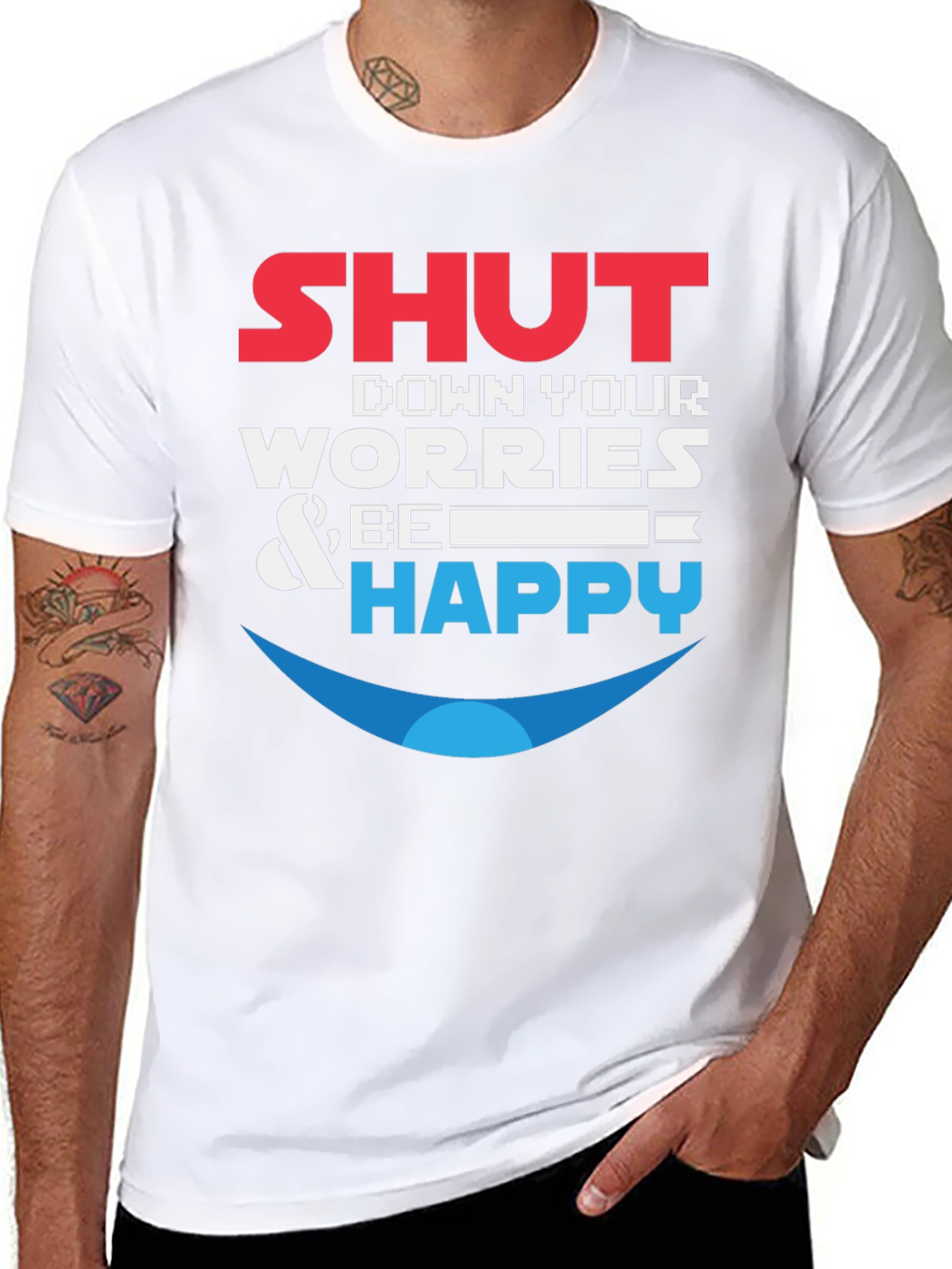 Shut Down Your Worries T-Shirt