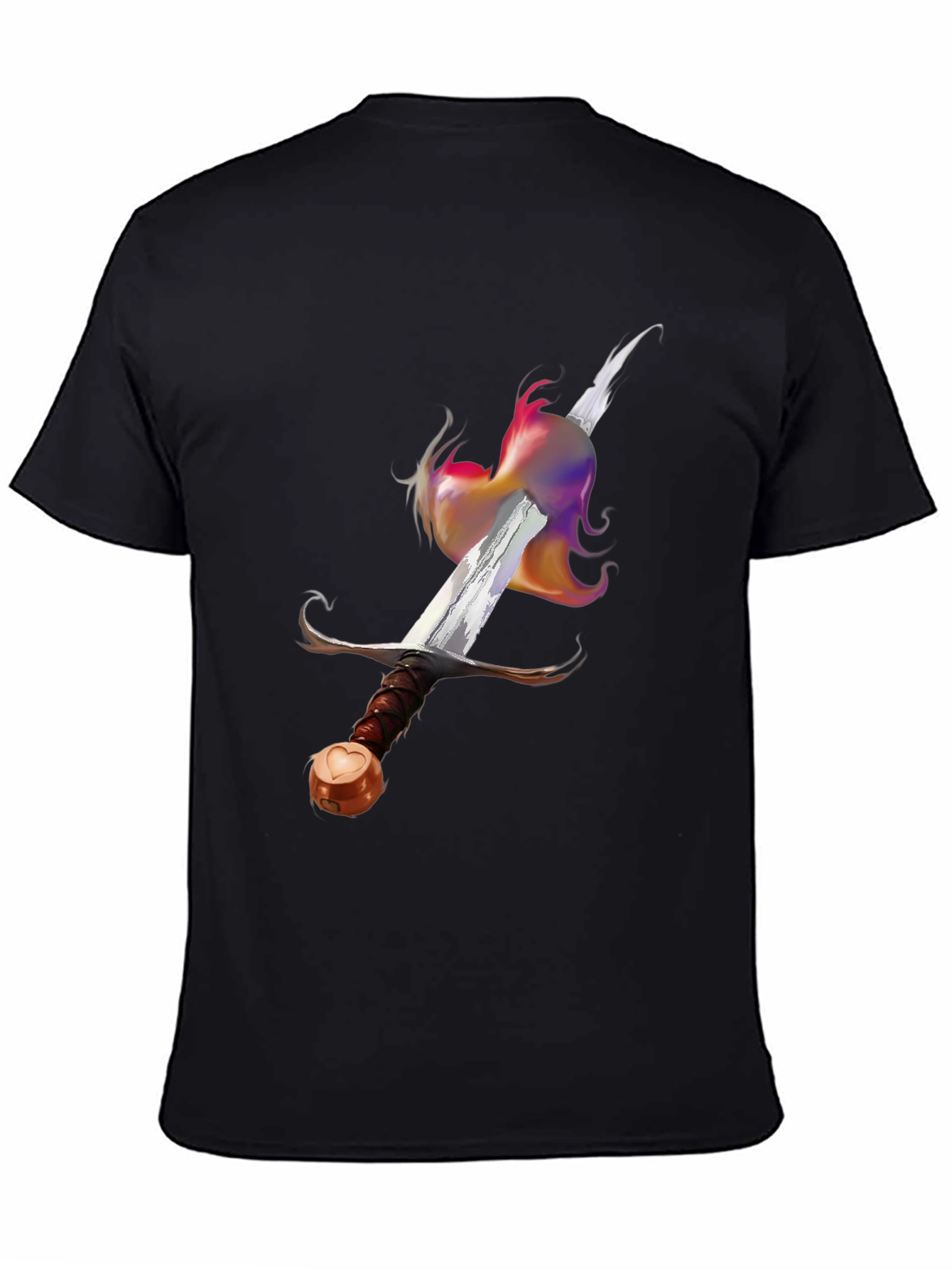 Sword & Prism T-Shirt - Stylish Graphic Tee