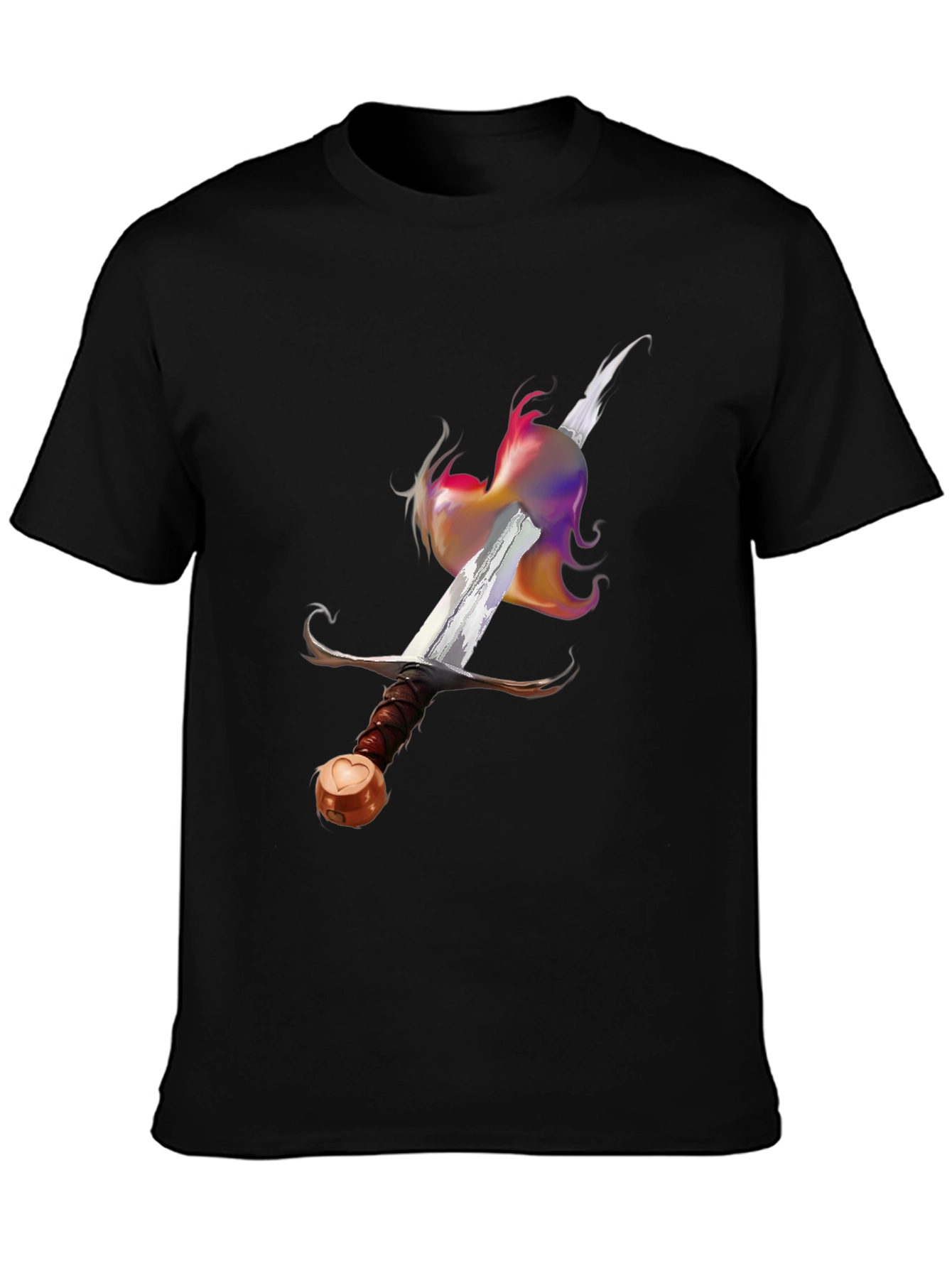 Sword & Prism T-Shirt - Stylish Graphic Tee